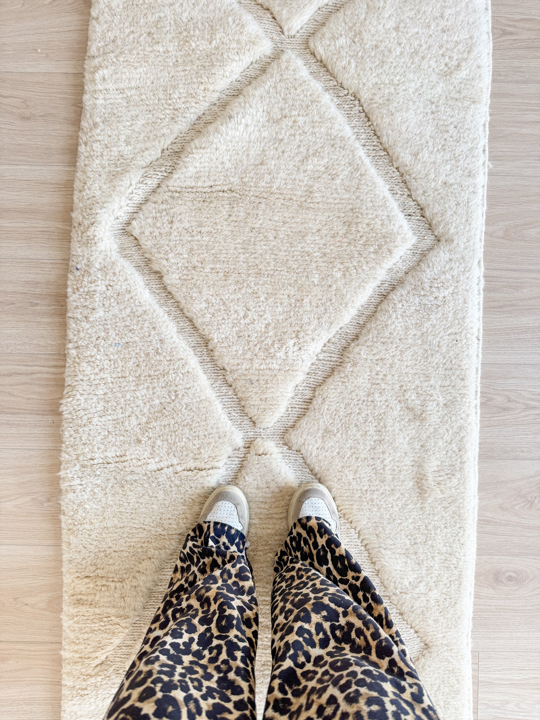 Beni Ouarain Runner Rug 82 x 327 cm - No. 2336