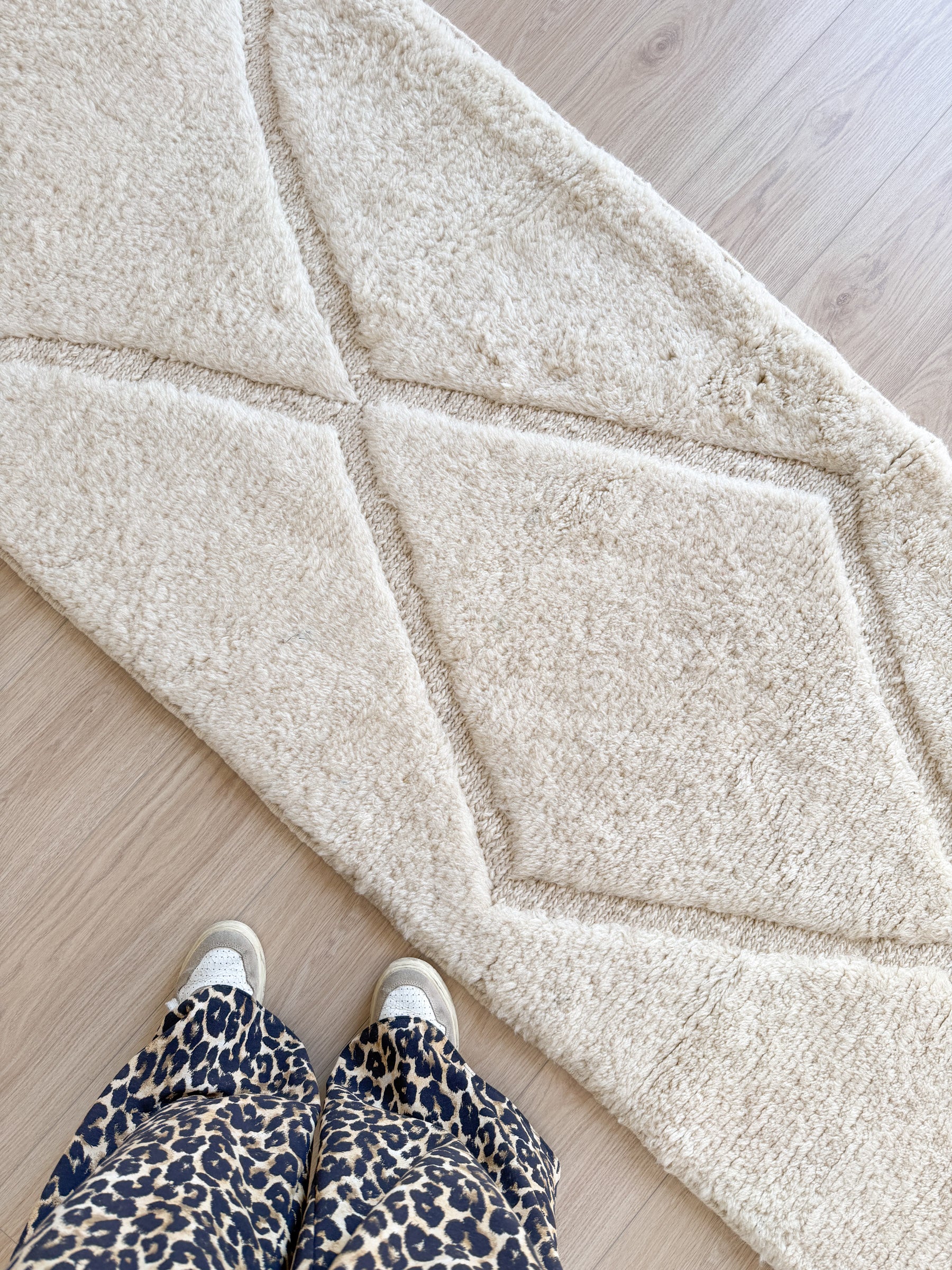 Beni Ouarain Läuferteppich 88 x 300 cm - Nr. 2384