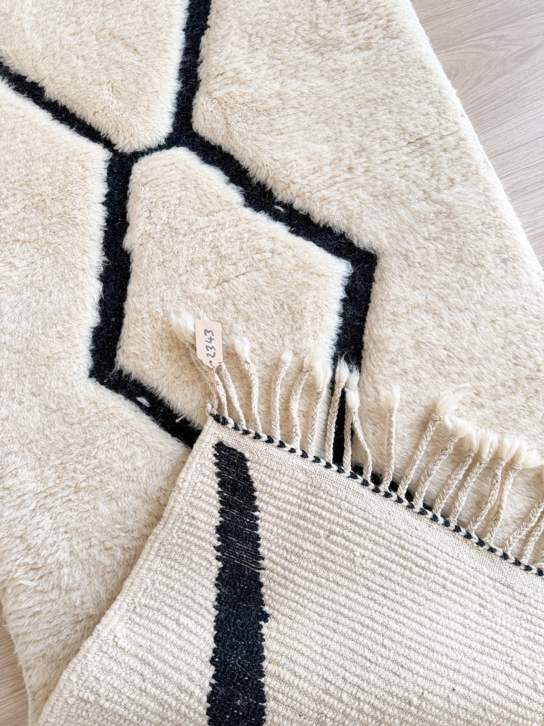 Beni Ouarain Runner Rug 88 x 275 cm - No. 2343