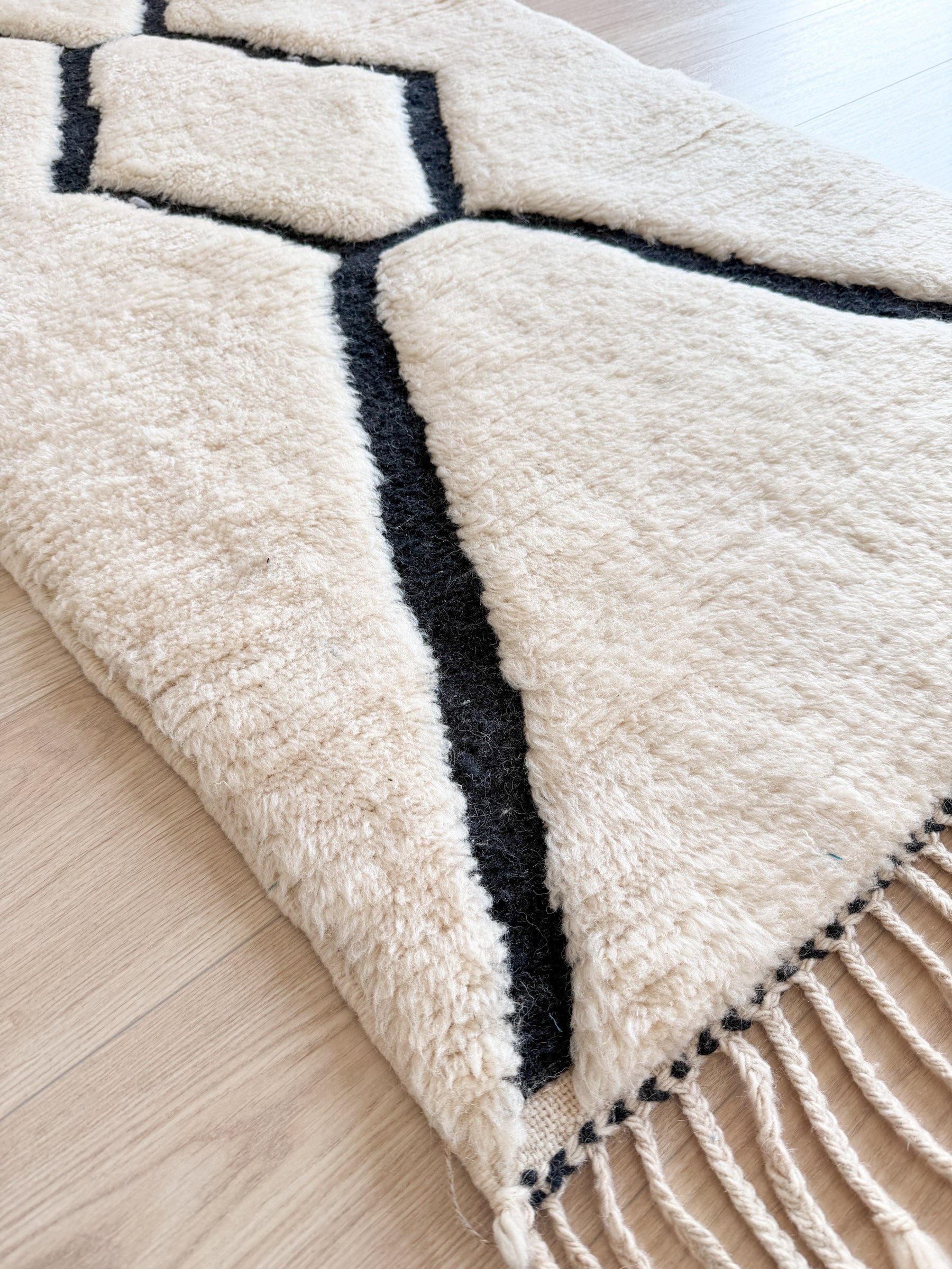 Tapis de couloir Beni Ouarain 88 x 275 cm - n°2343