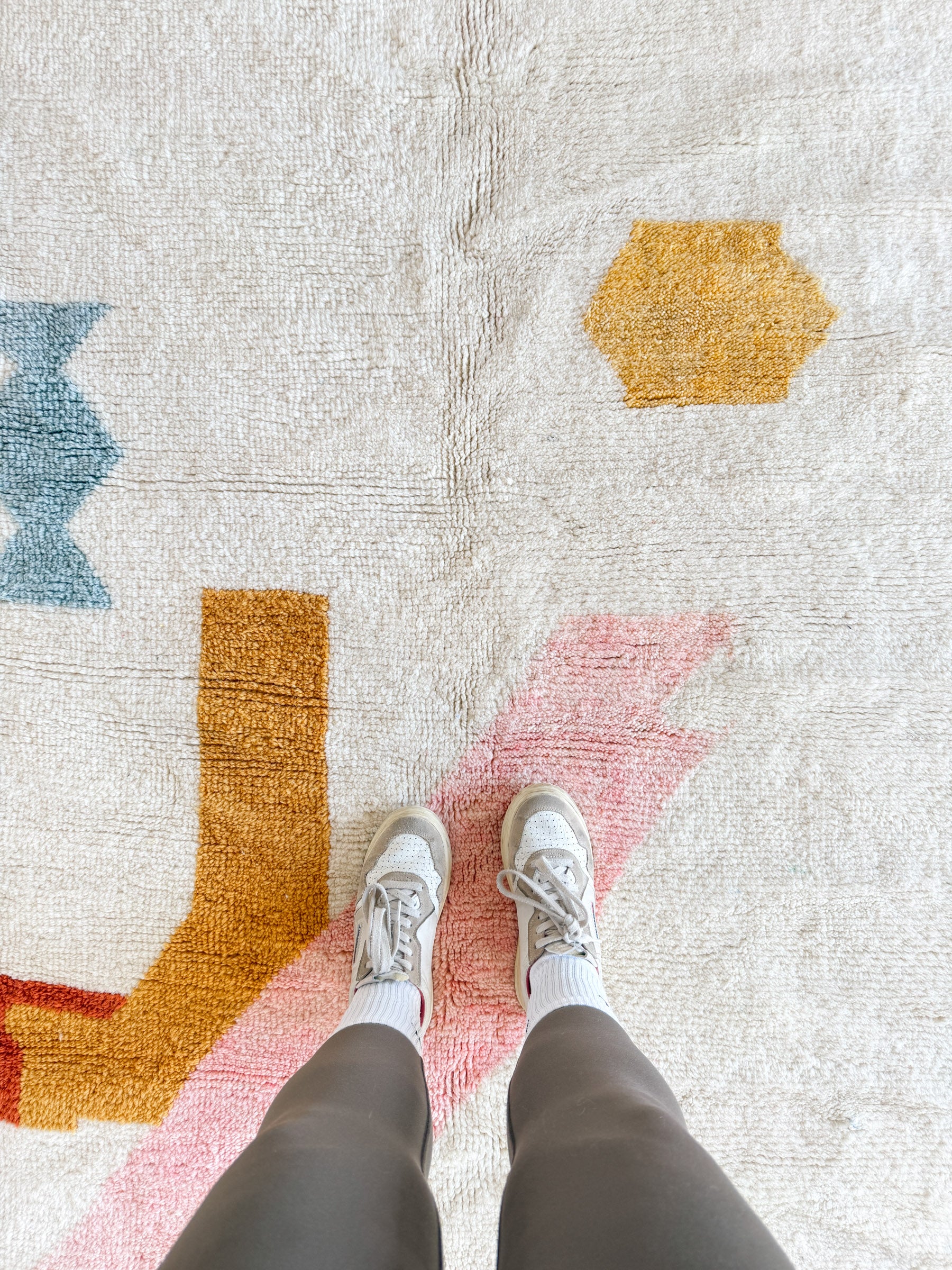 Colorful Berber rug 147 x 217 cm - No. 2407