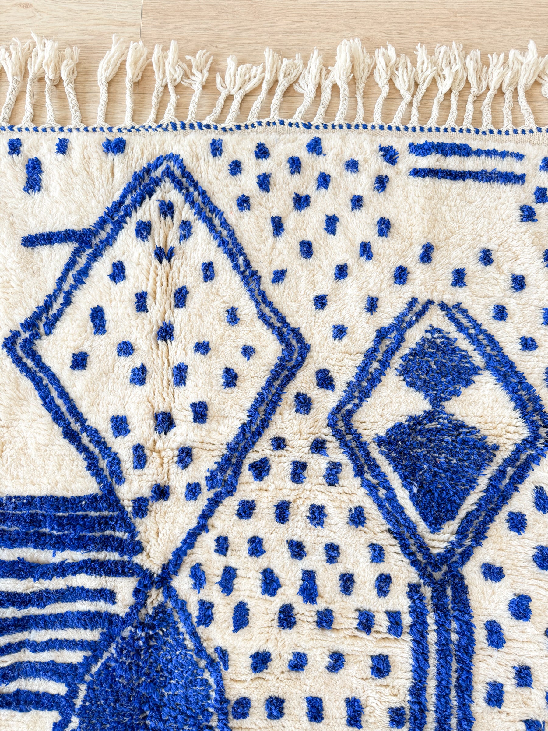 Bunter Berberteppich 147 x 224 cm - Nr. 2424