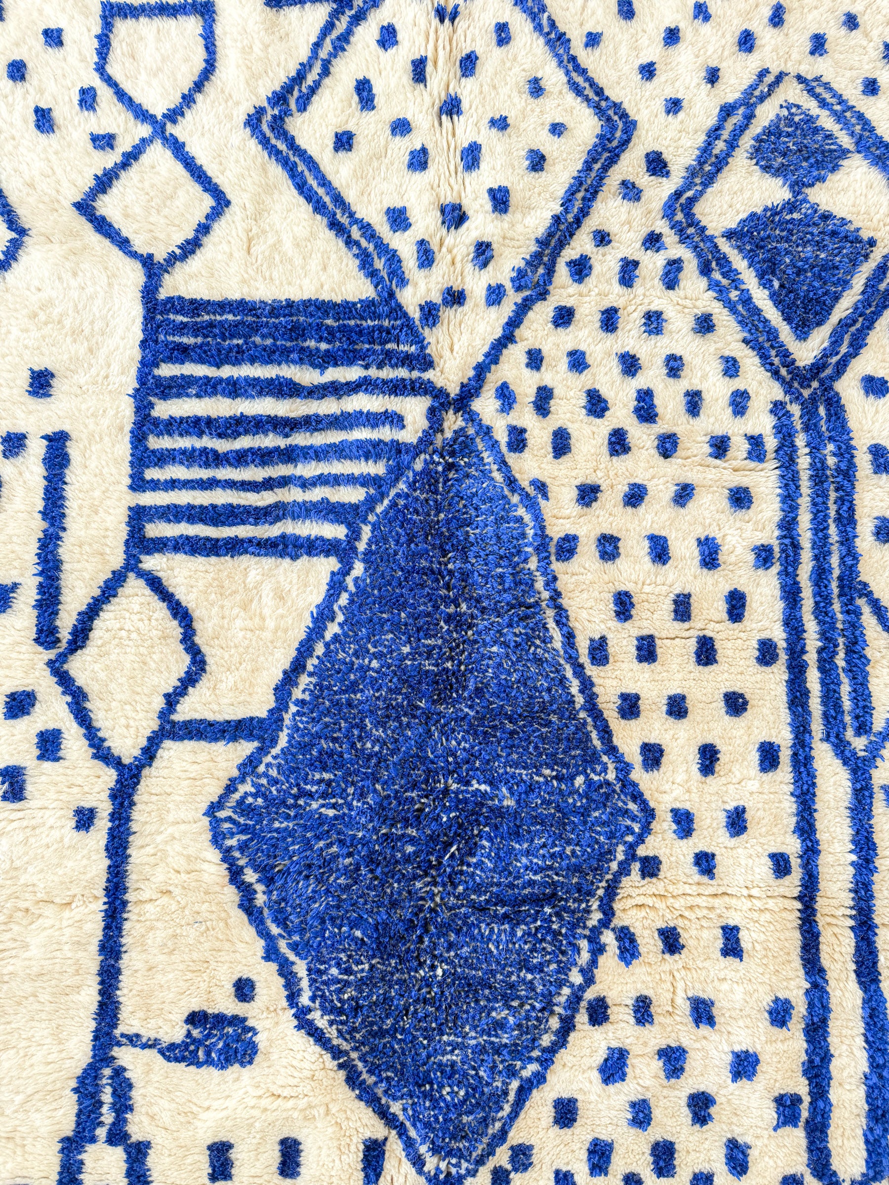 Bunter Berberteppich 147 x 224 cm - Nr. 2424