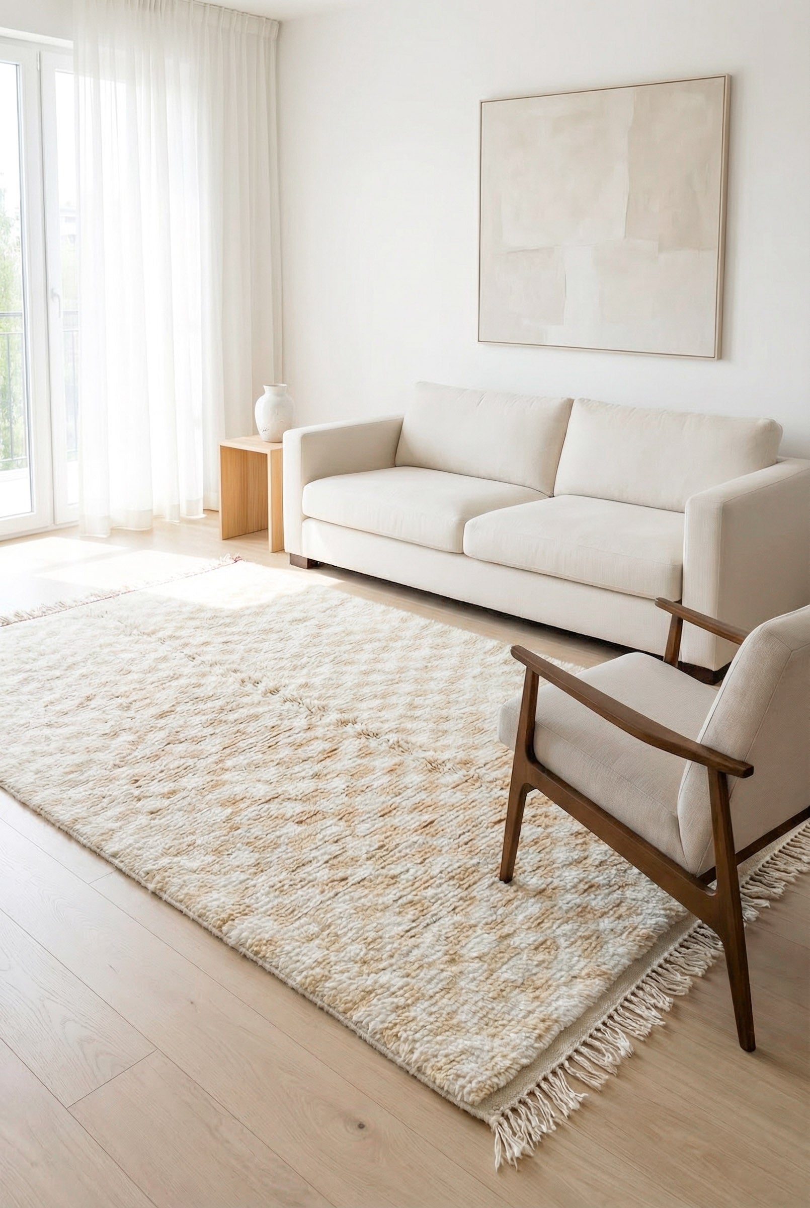 Tapis Beni Ouarain 153 x 288 cm - n°2395