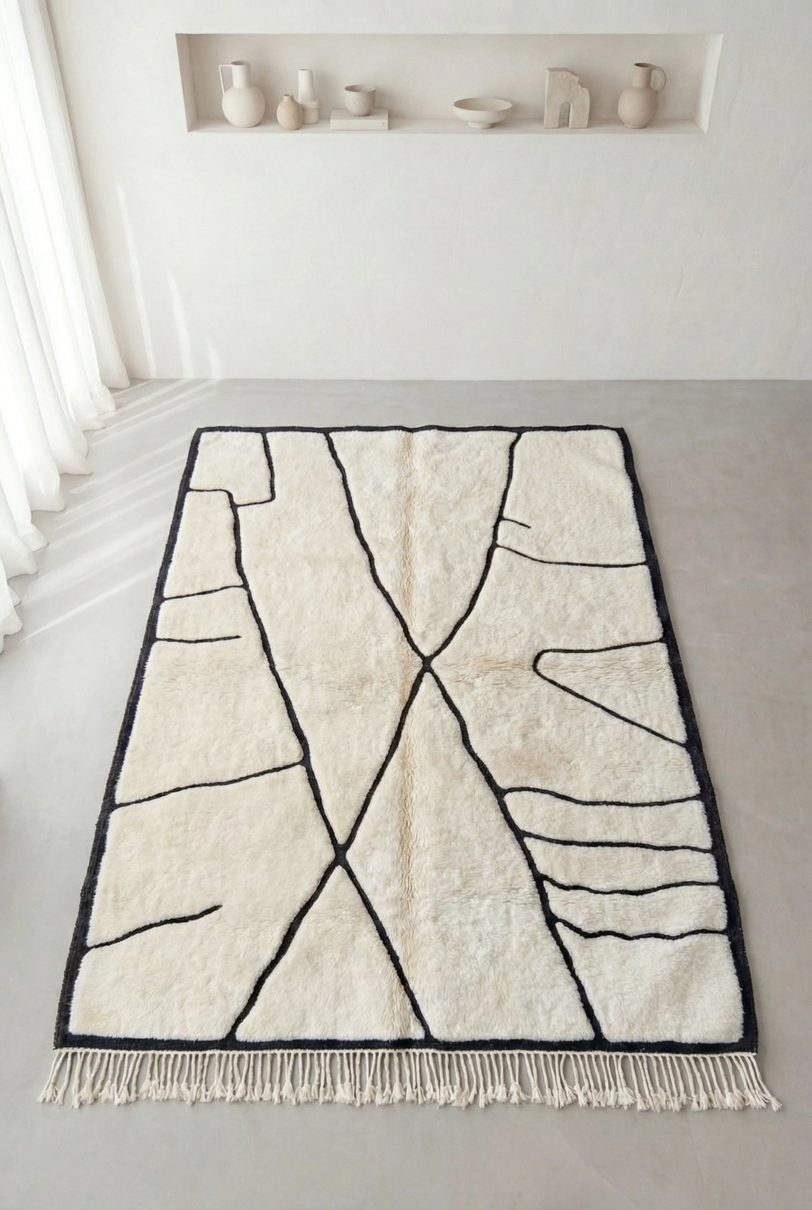 Tapis berbère M'rirt - n°1381