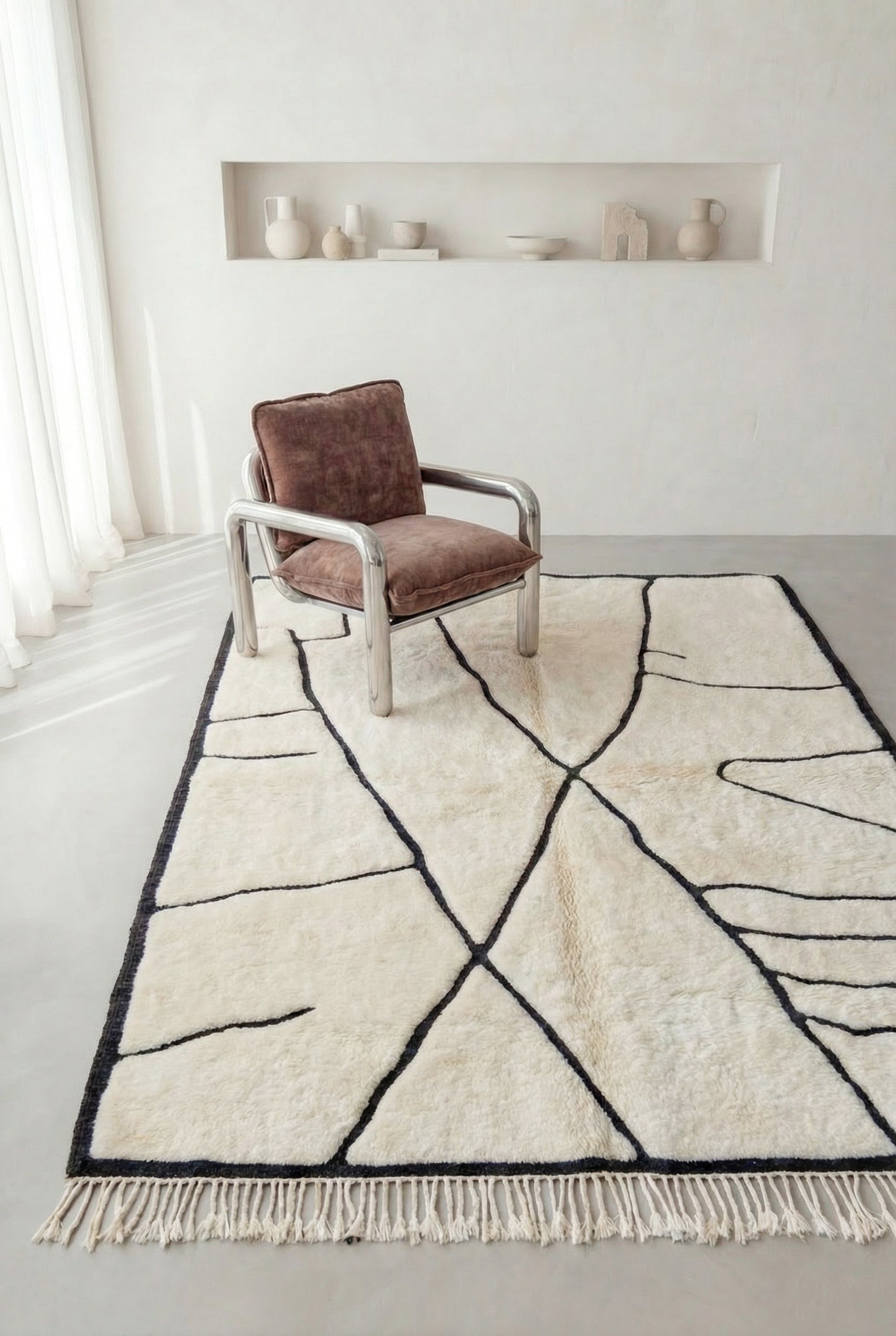 Tapis berbère M'rirt - n°1381