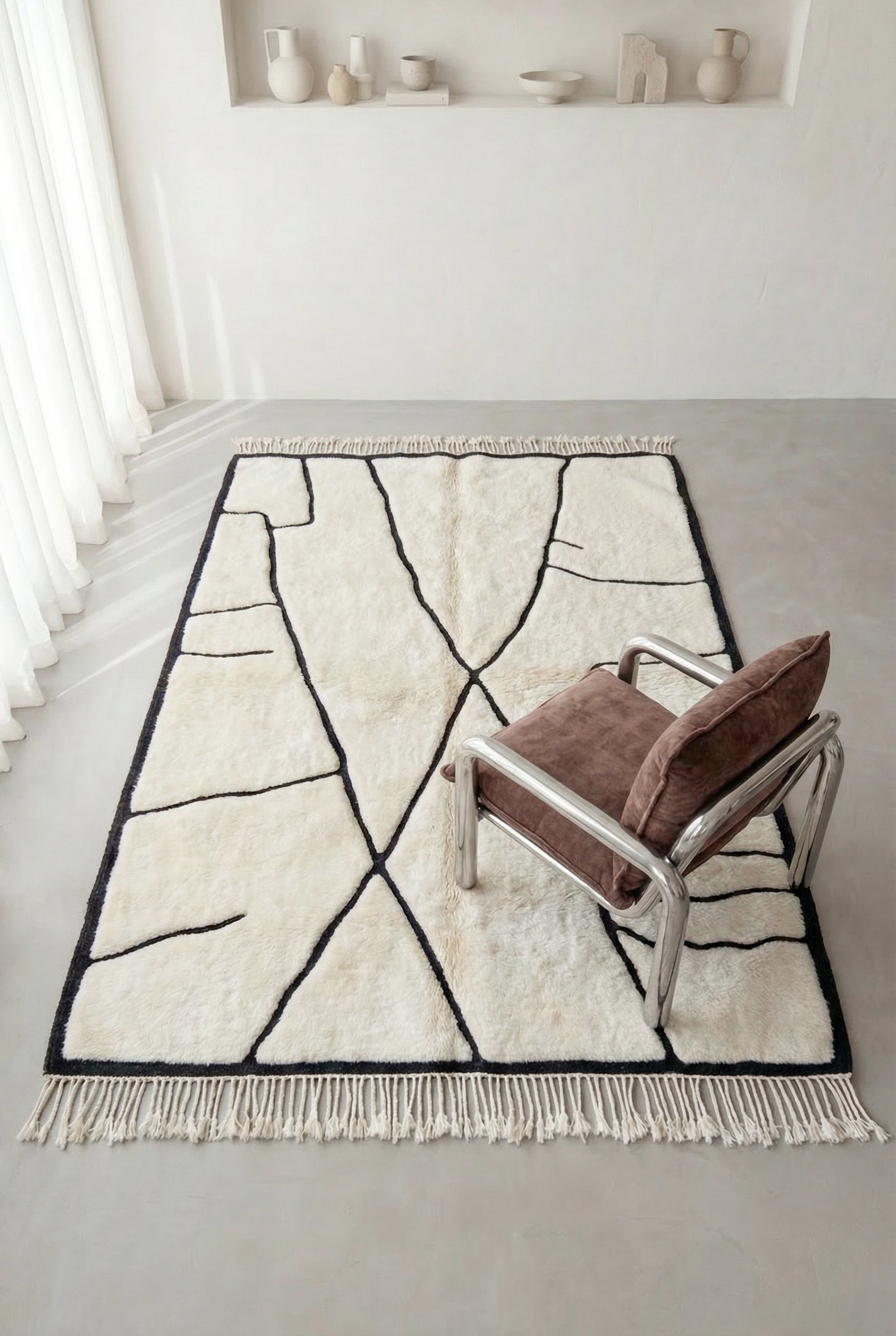 Tapis berbère M'rirt - n°1381