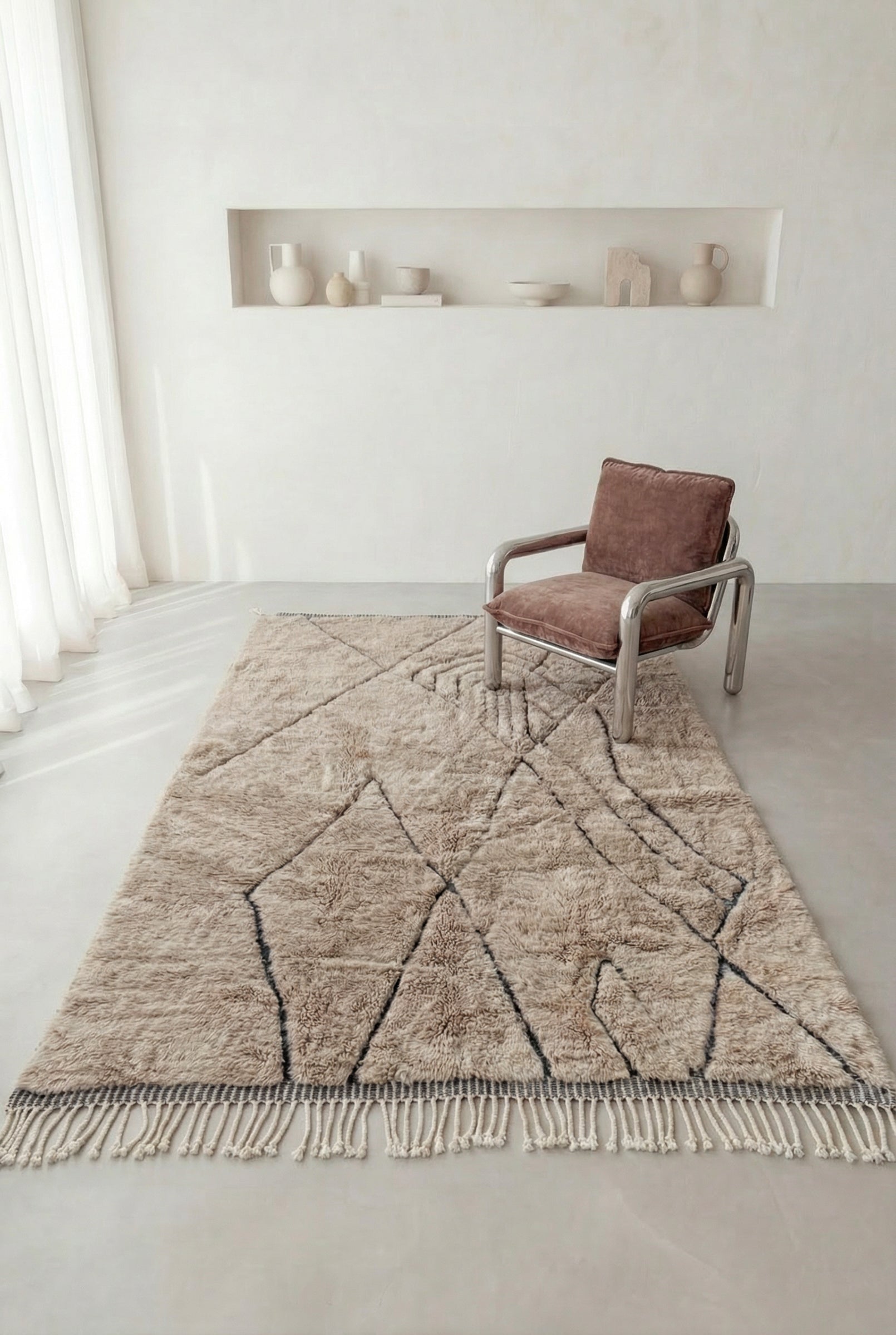 Tapis berbère M'rirt - n°2412