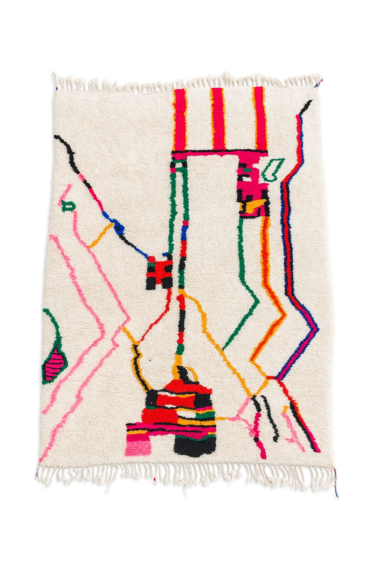 Colorful Berber Rug 185 x 296 cm - n°1619