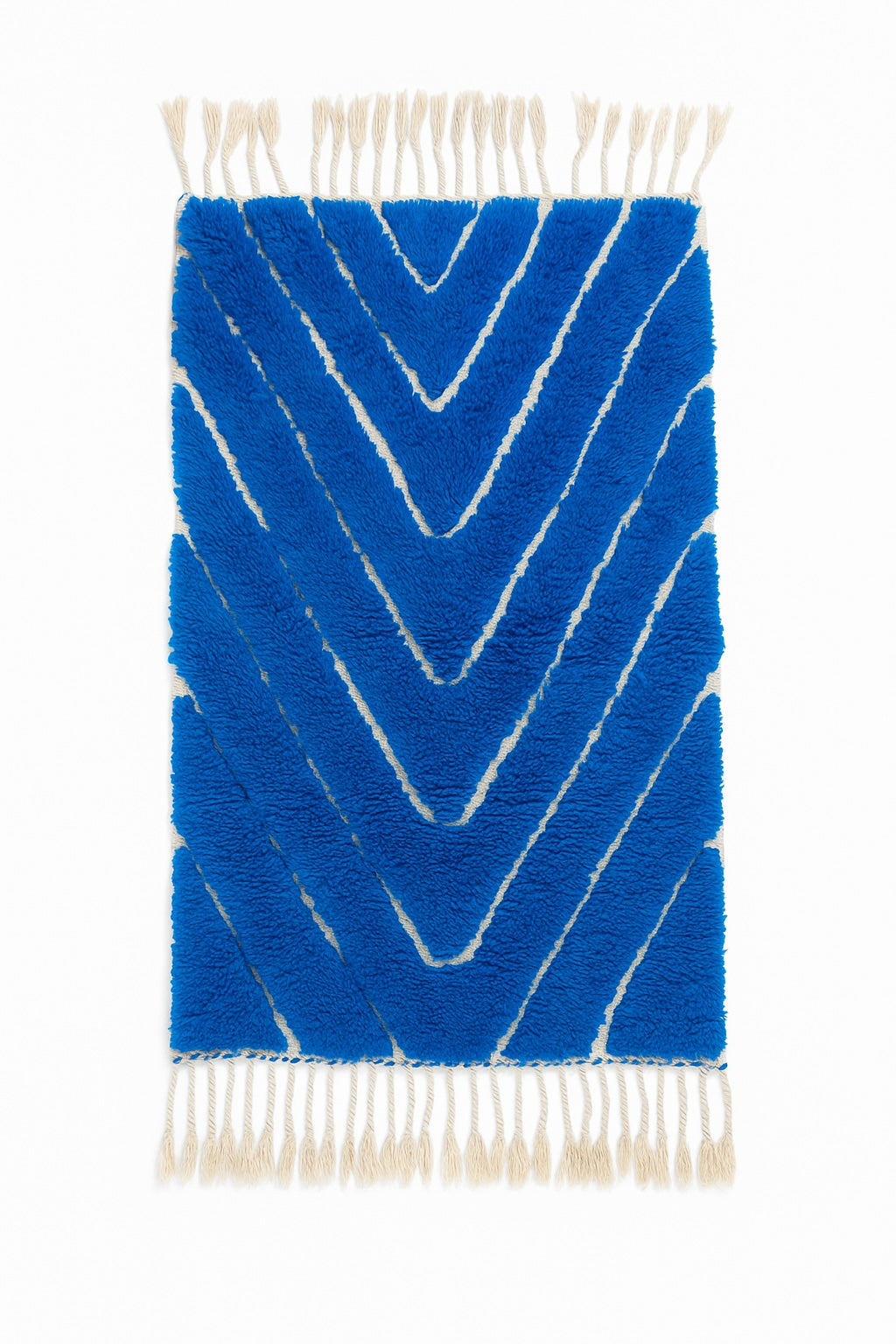 Bunter Berberteppich 77 x 133 cm - Nr. 2397