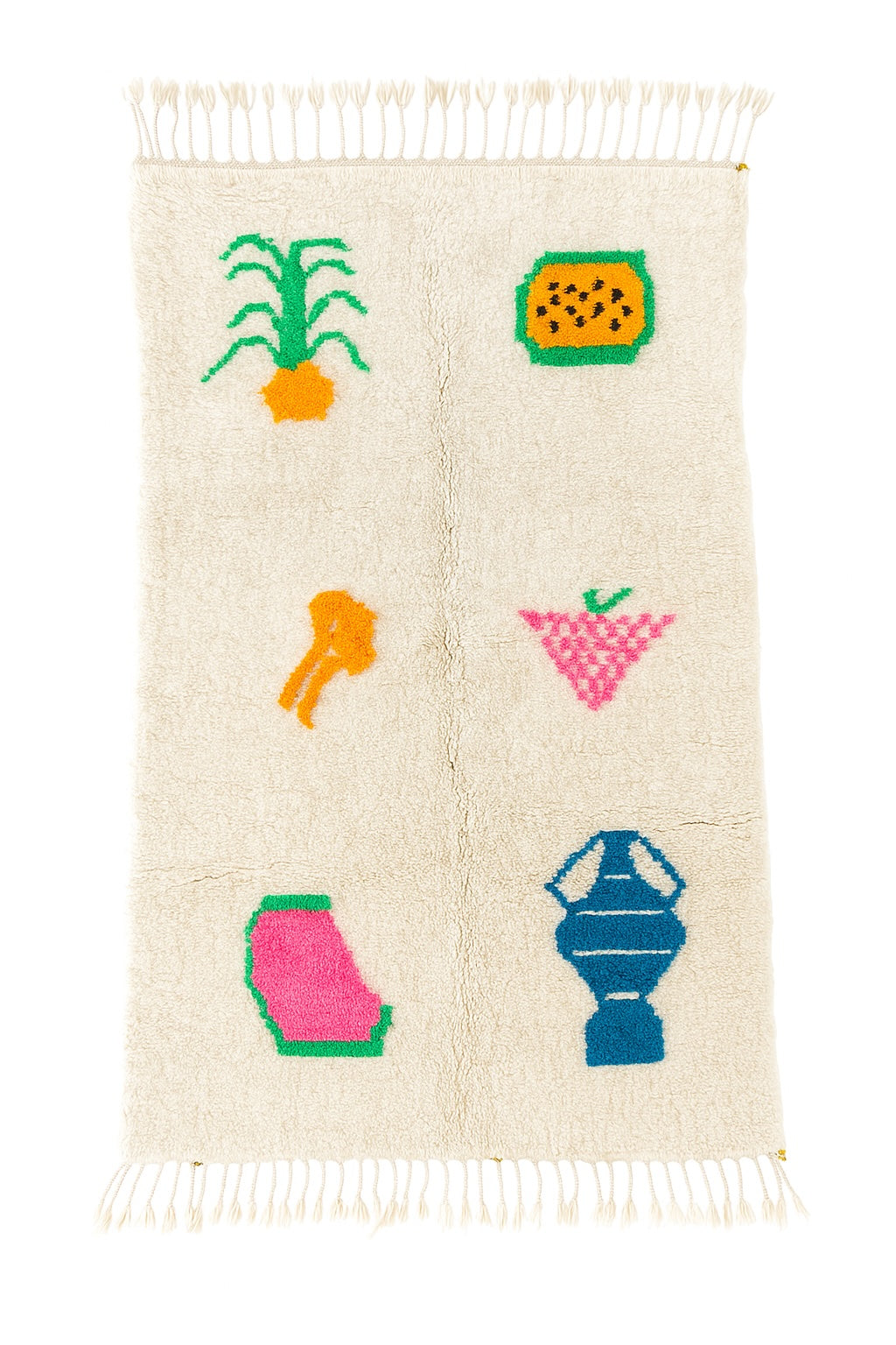 Tapis berbère coloré 149 x 287 cm - n°2337