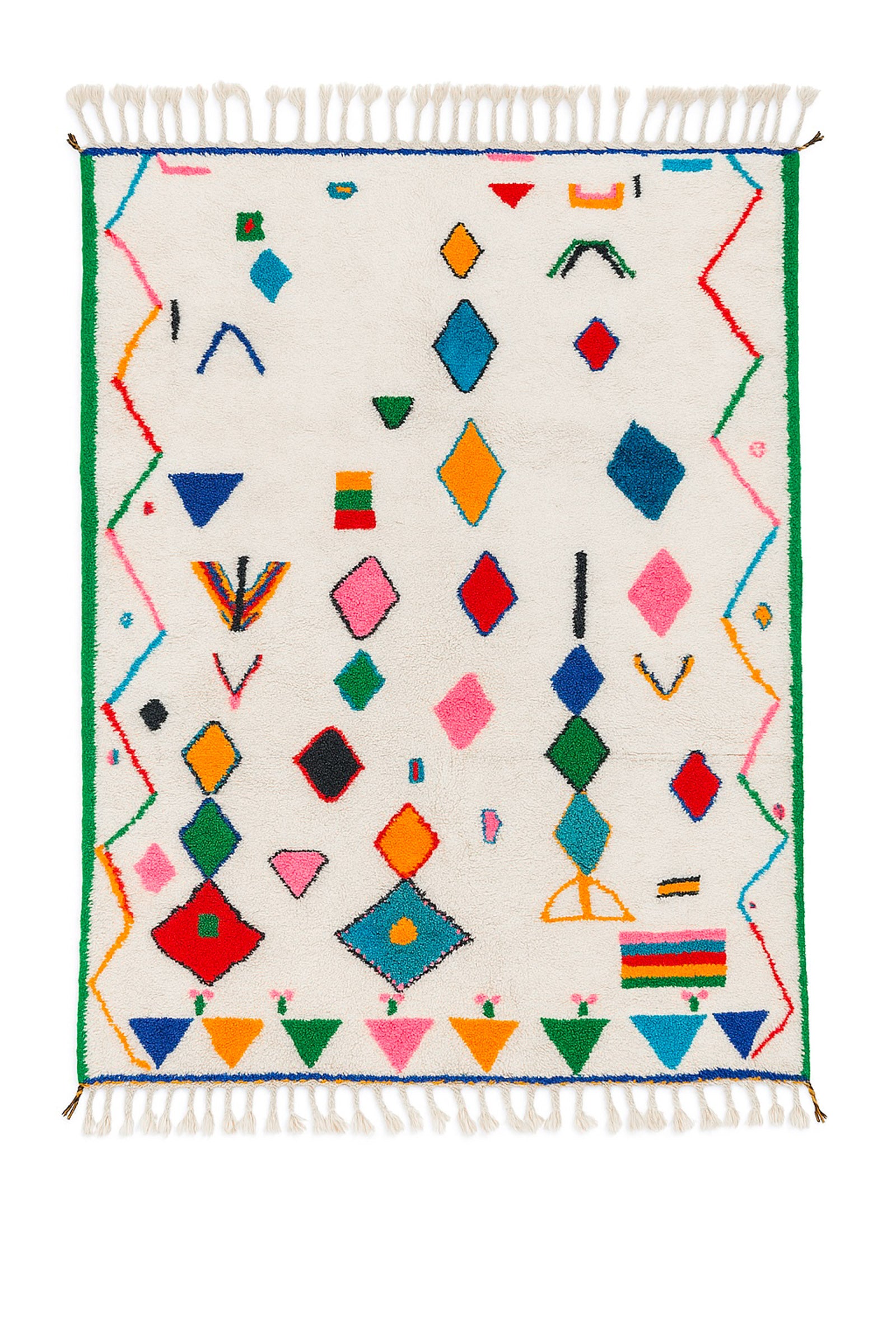 Colorful Berber rug 194 x 331 cm - n°2283
