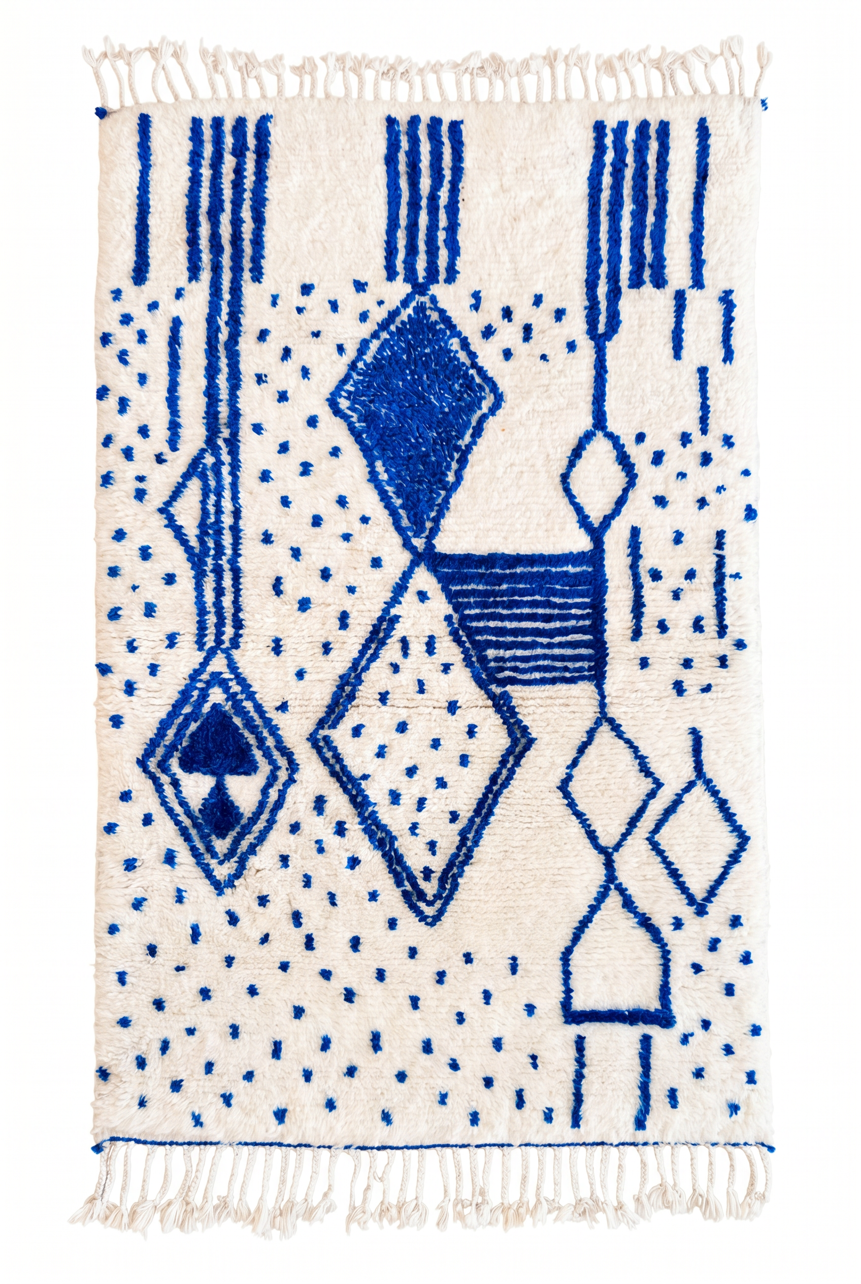 Tapis berbère coloré 99 x 180 cm - n°2452