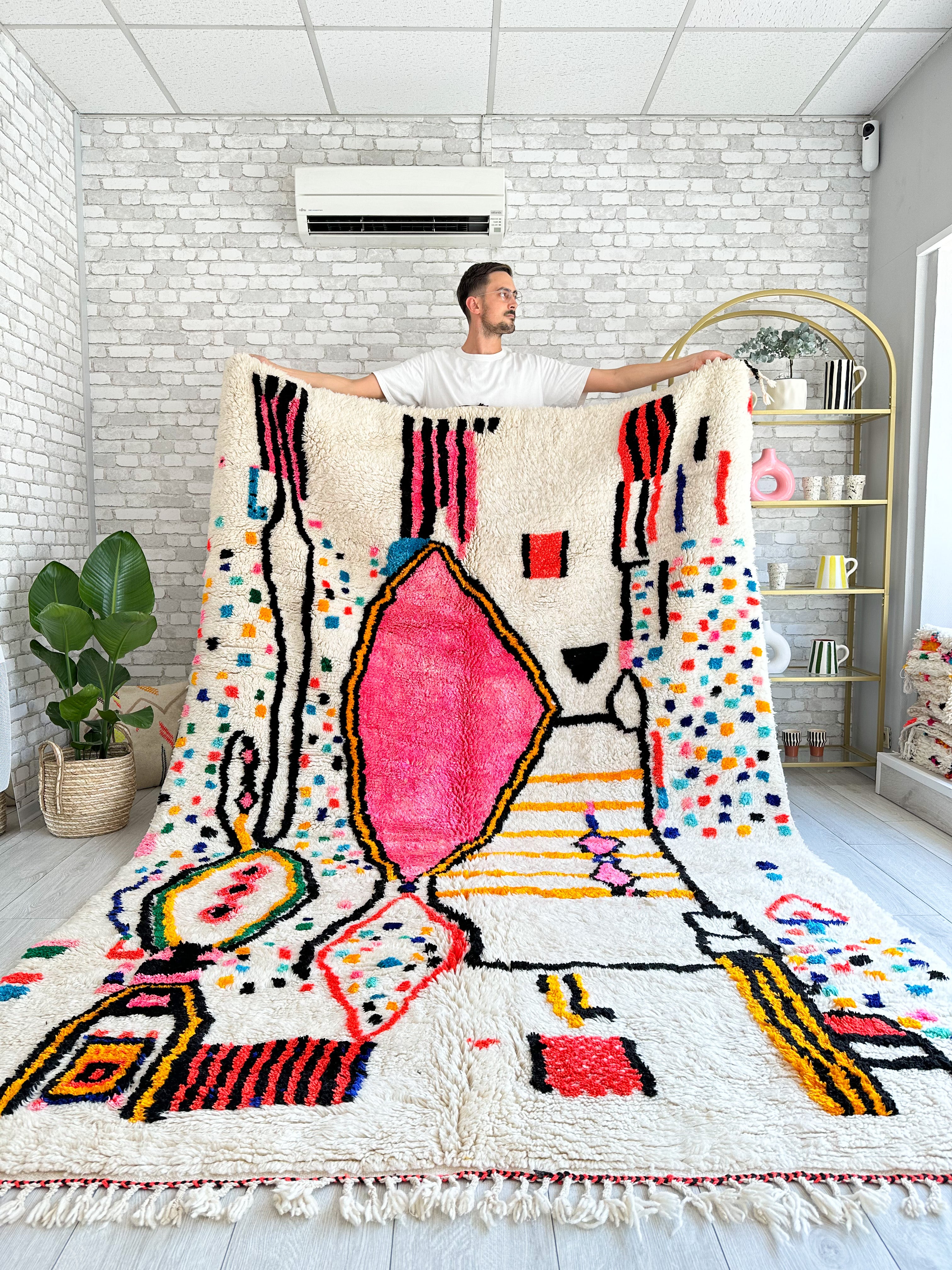 Bunter Berberteppich – Nr. 521