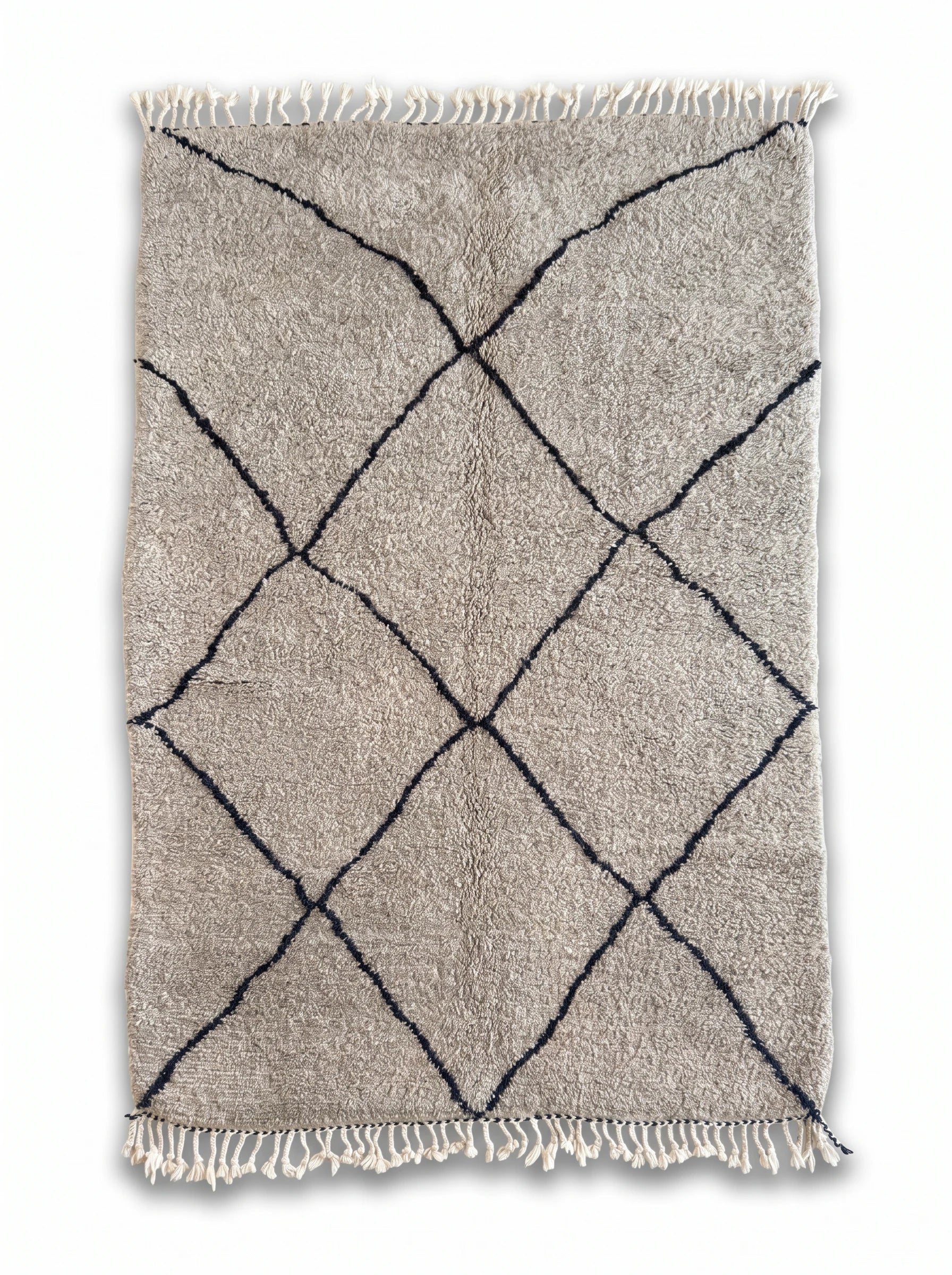 Tapis berbère coloré 150 x 273 cm, fait main en laine | Tamazi