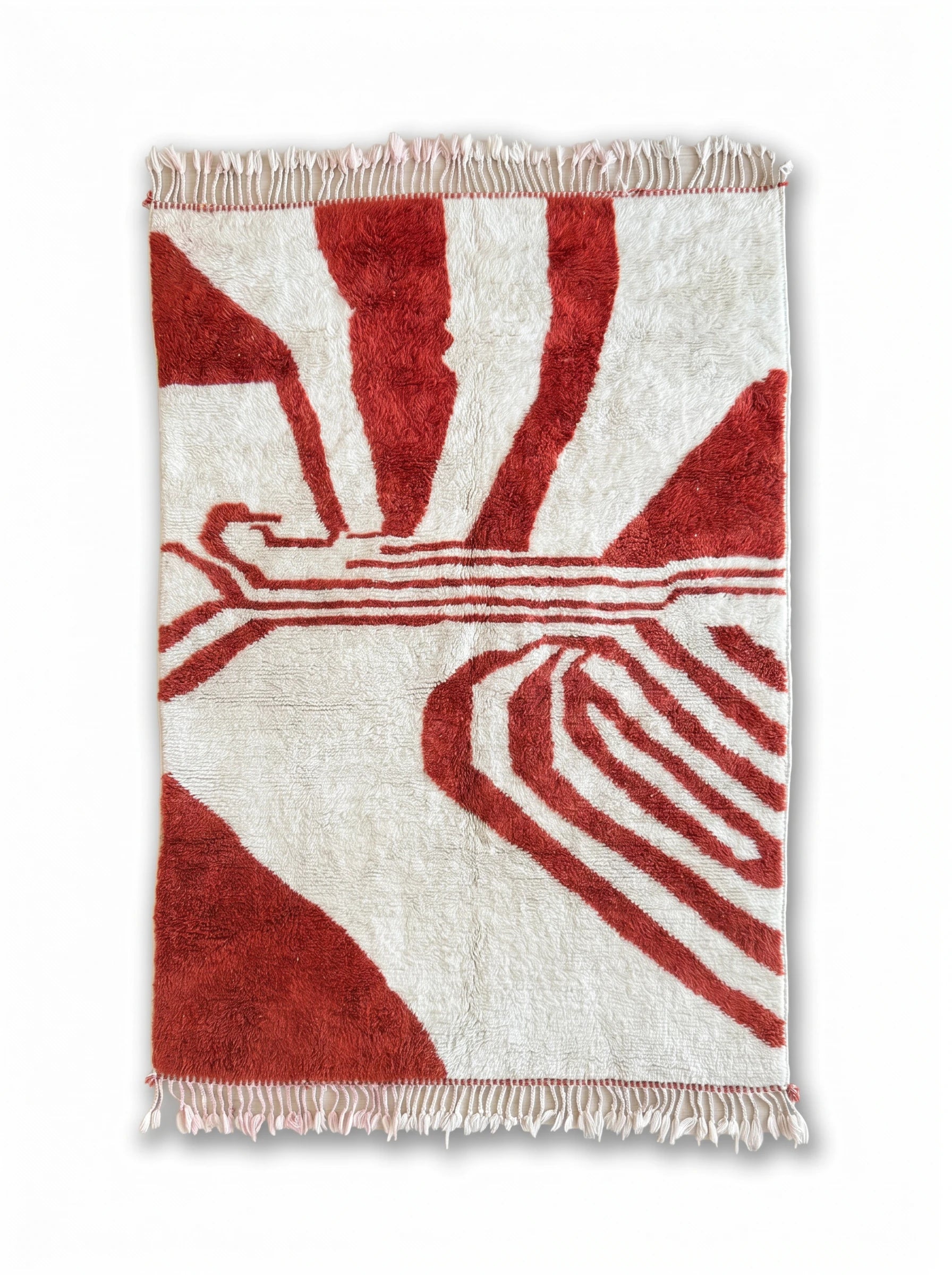 Tapis berbère coloré 174 x 269 cm, fait main en laine | Tamazi