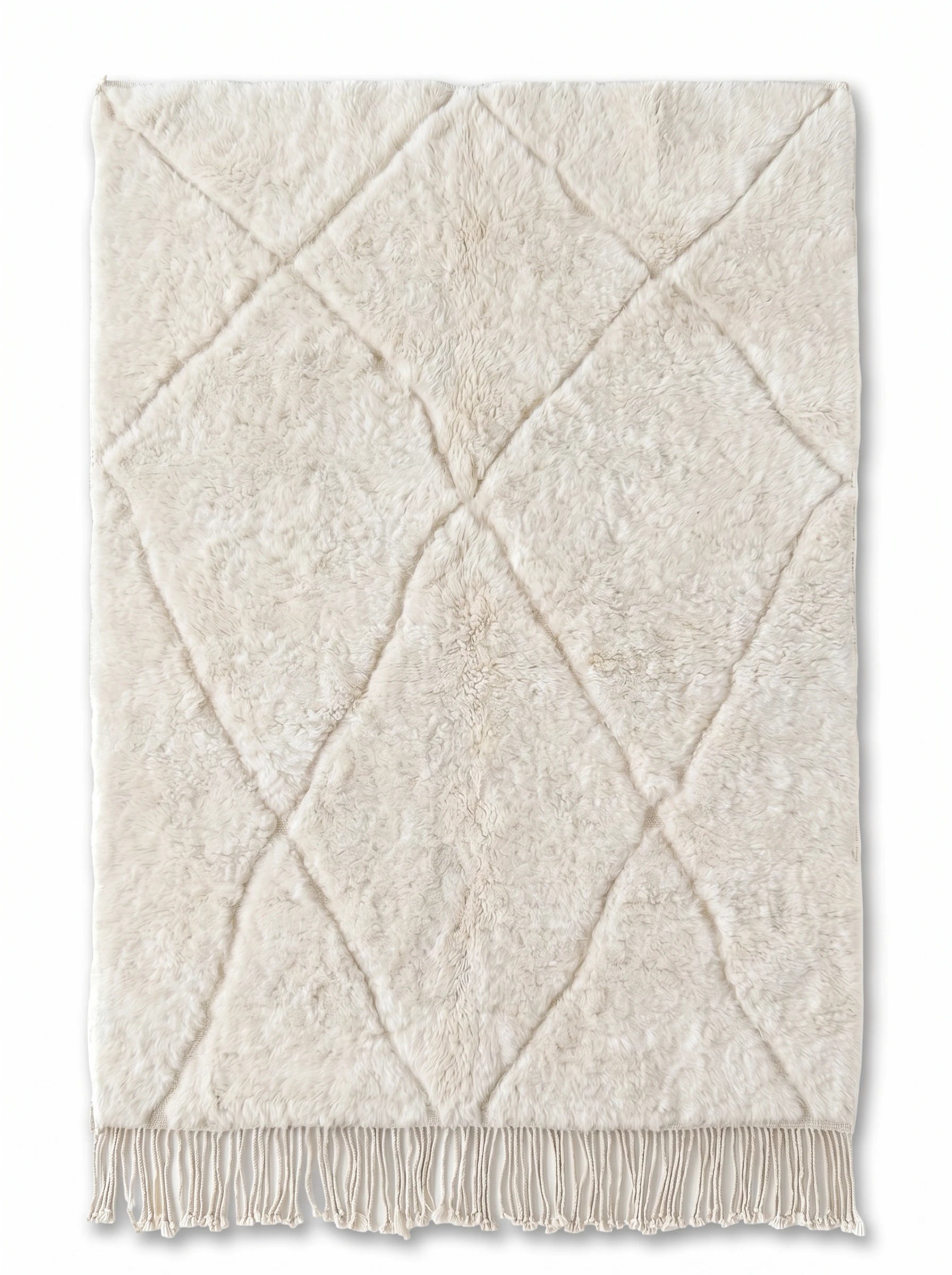 Tapis M'rirt 149 x 260 cm, tapis berbère fait main en laine | Tamazi