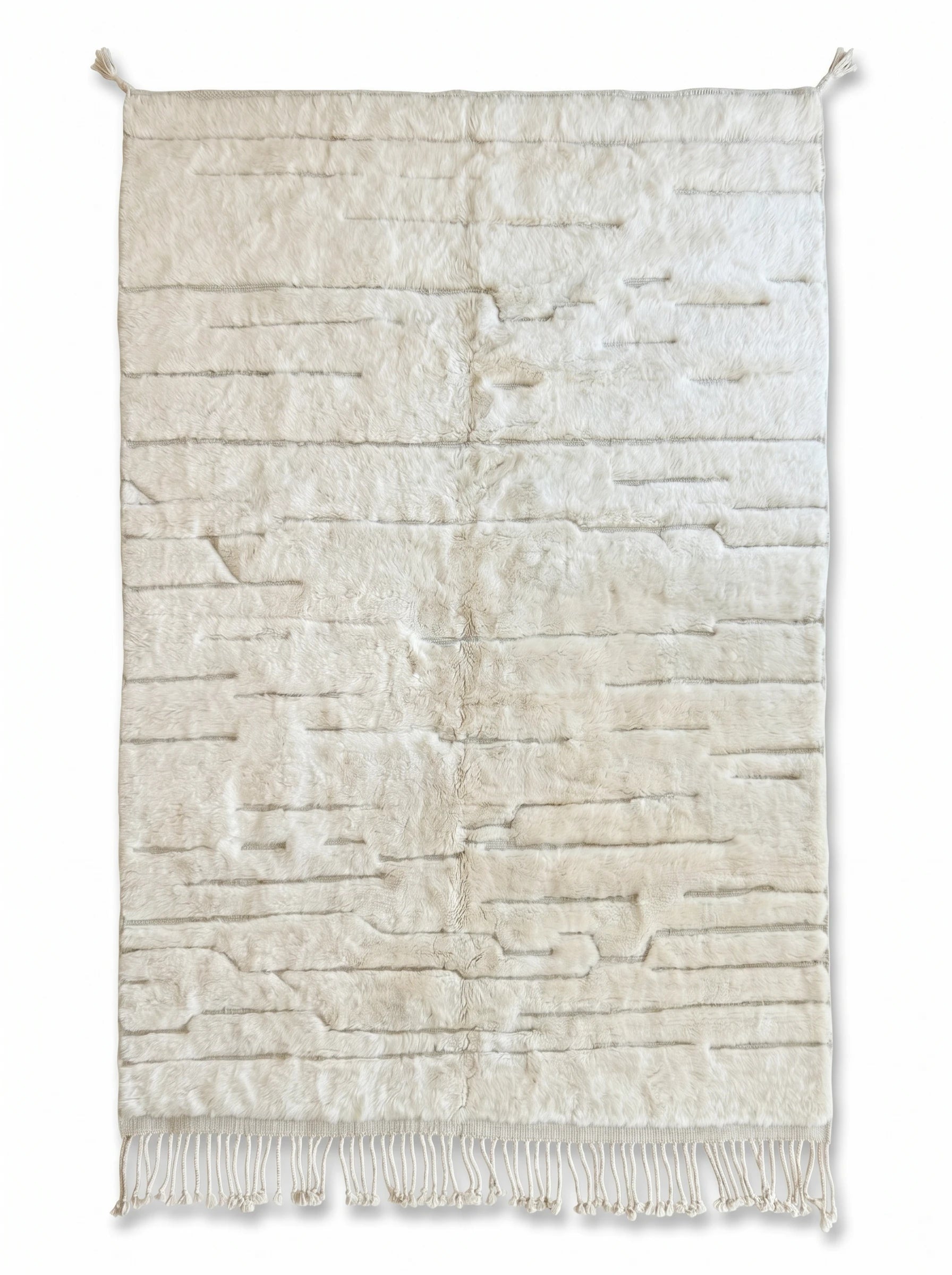 Tapis M'rirt 201 x 319 cm, tapis berbère fait main en laine | Tamazi