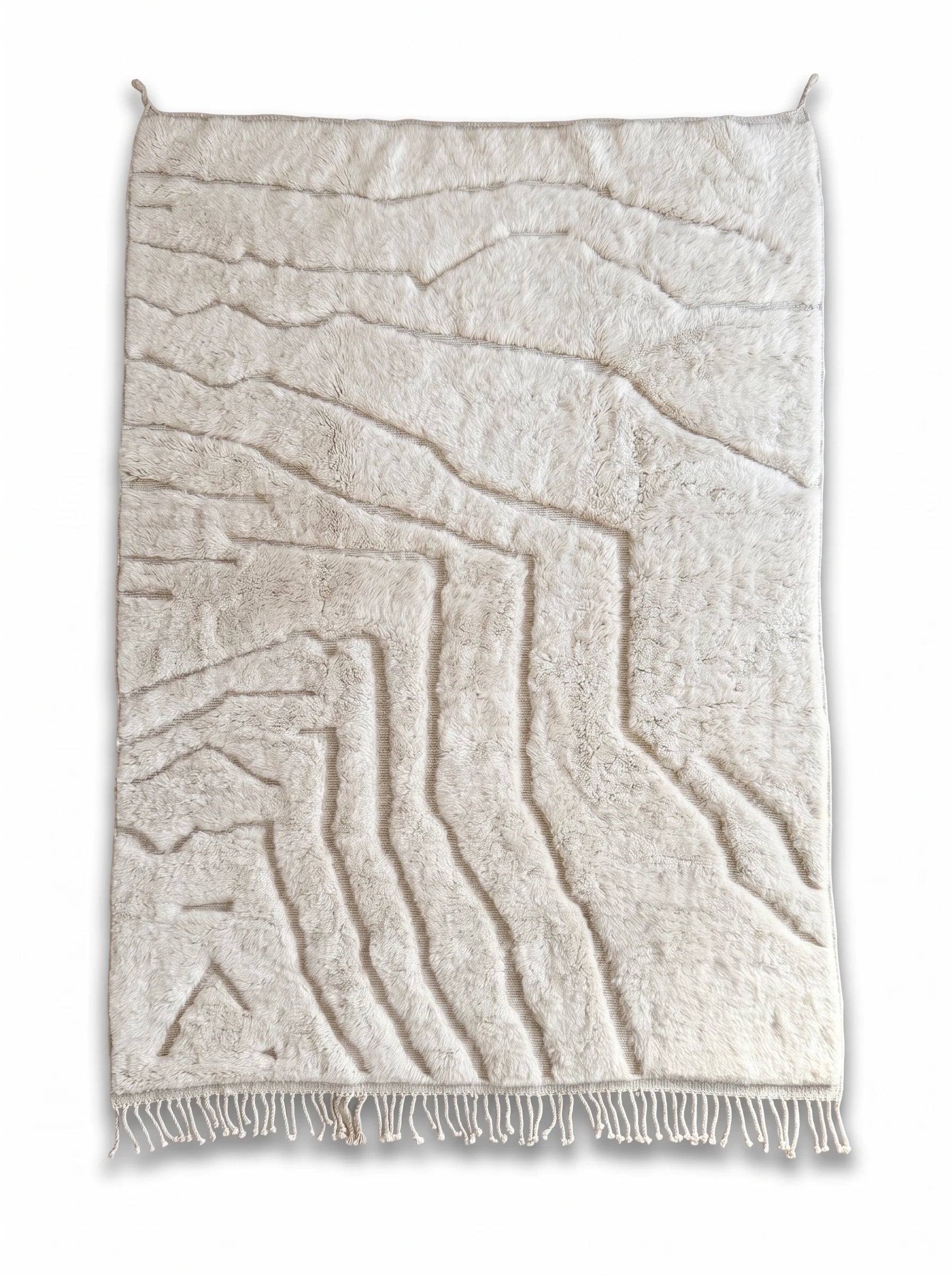 Tapis M'rirt 208 x 325 cm, tapis berbère fait main en laine | Tamazi