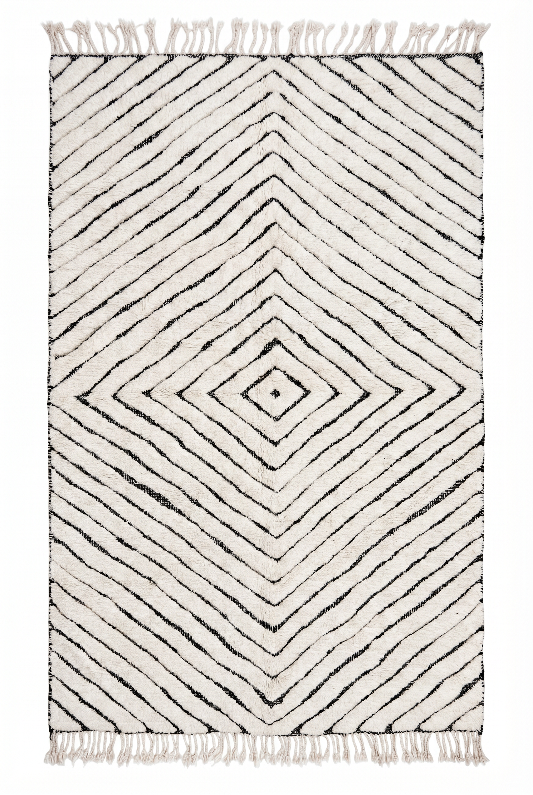 Tapis Beni Ouarain 195 x 360 cm - n°2501