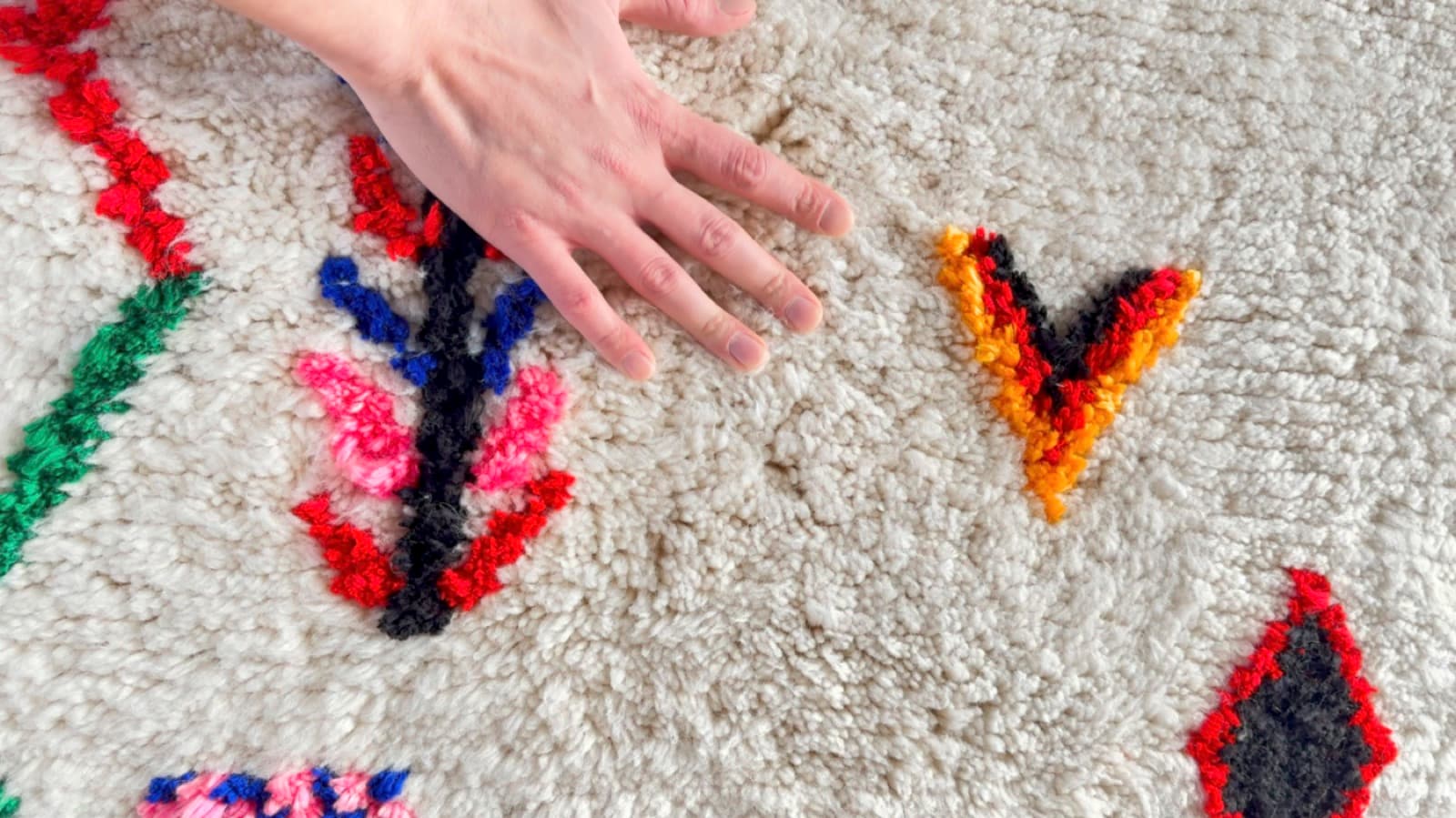 Tapis berbères Colorés