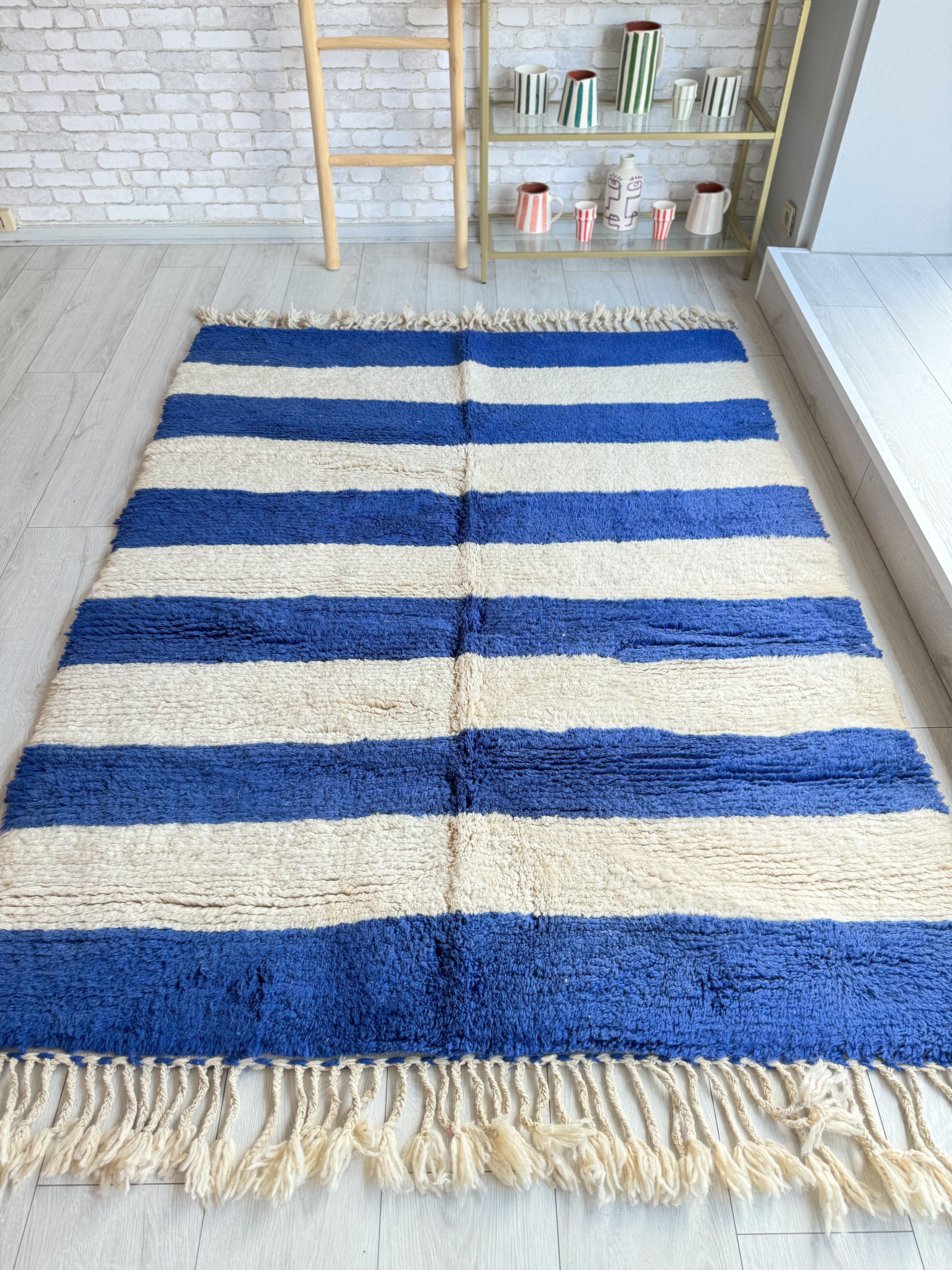 Tapis berbère coloré 151 x 210 cm - n°1410