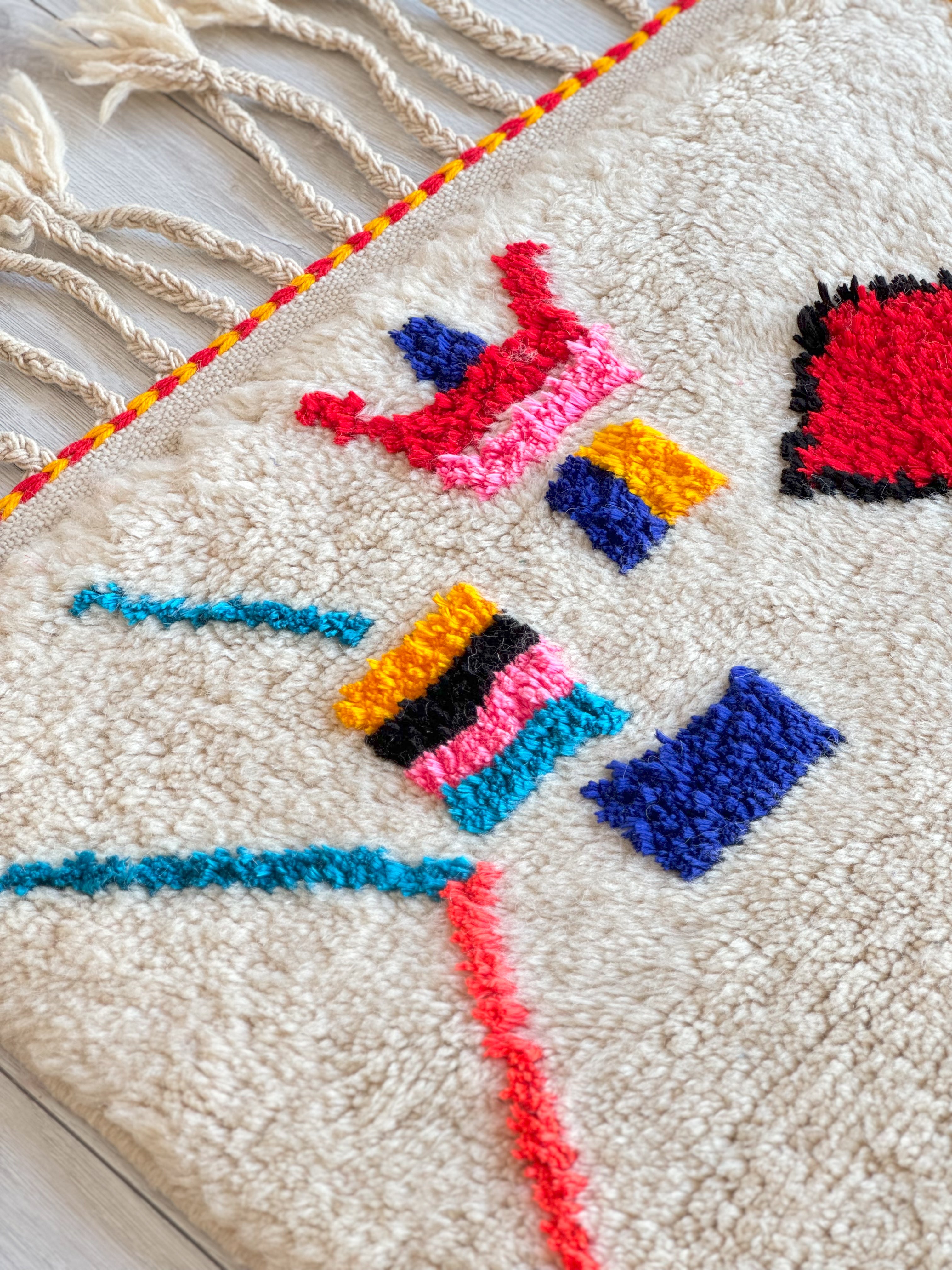 Colorful Berber carpet - n°1461