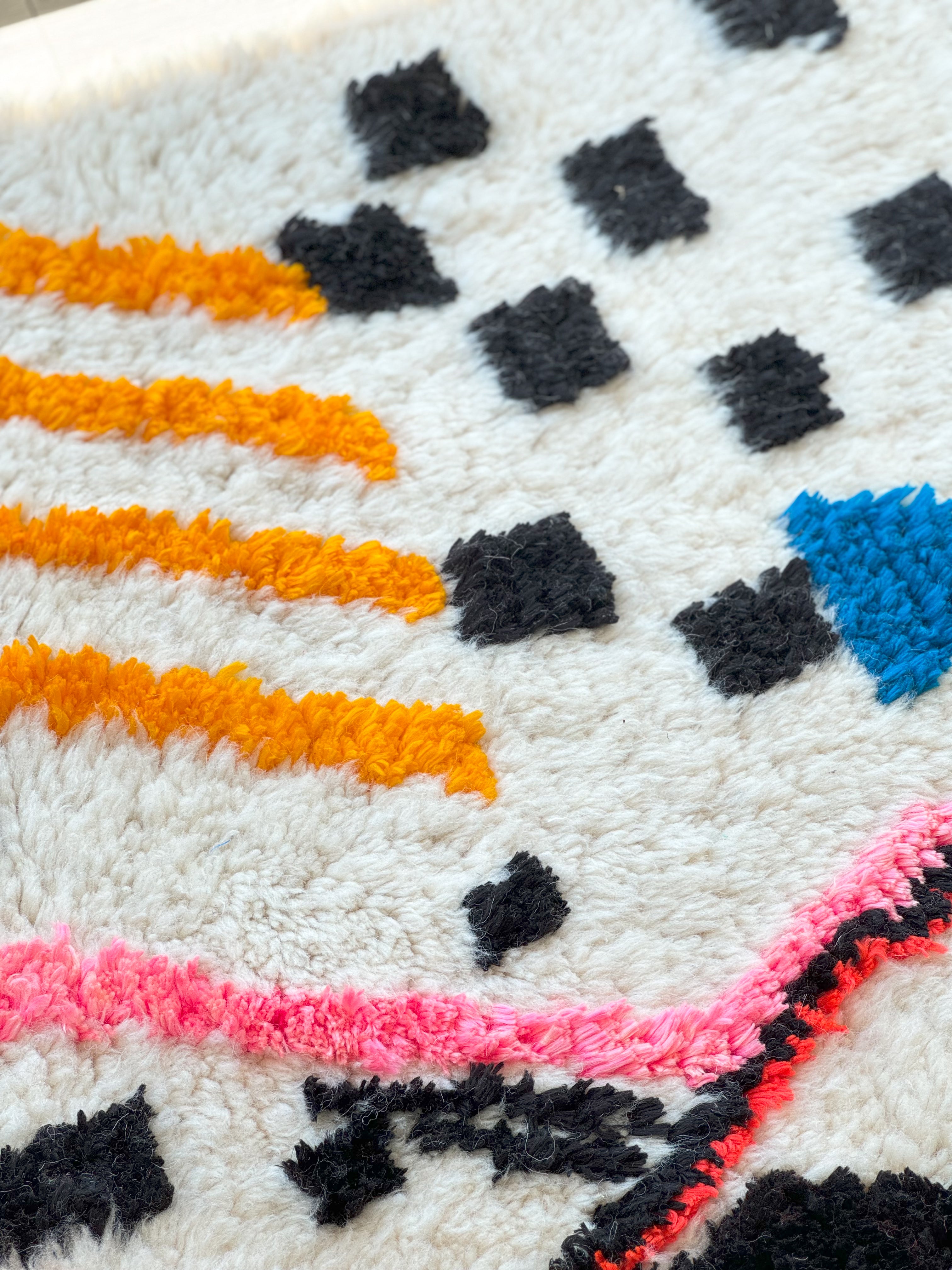 Colorful Berber carpet - n°534