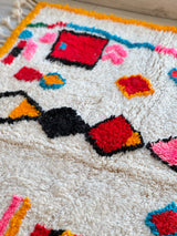 Colorful Berber rug 157 x 270 cm - n°907