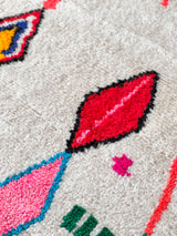 Colorful Berber rug 201 x 325 cm - n°845