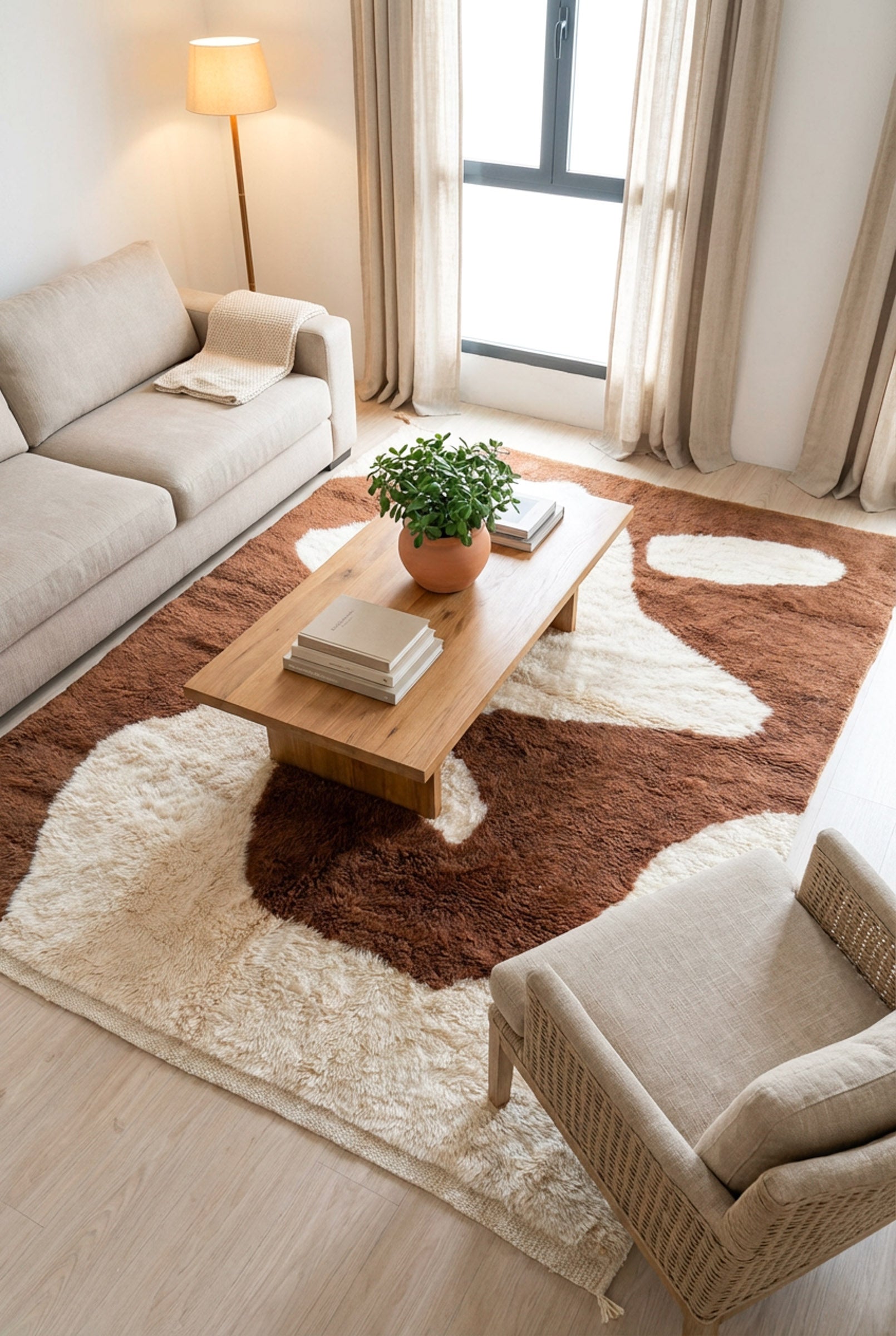 Luxurious Beni M’rirt Rug 201 x 267 cm / 6.6 x 8.8 ft - n°1405