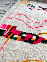 Colorful Berber rug 195 x 290 cm - n°688