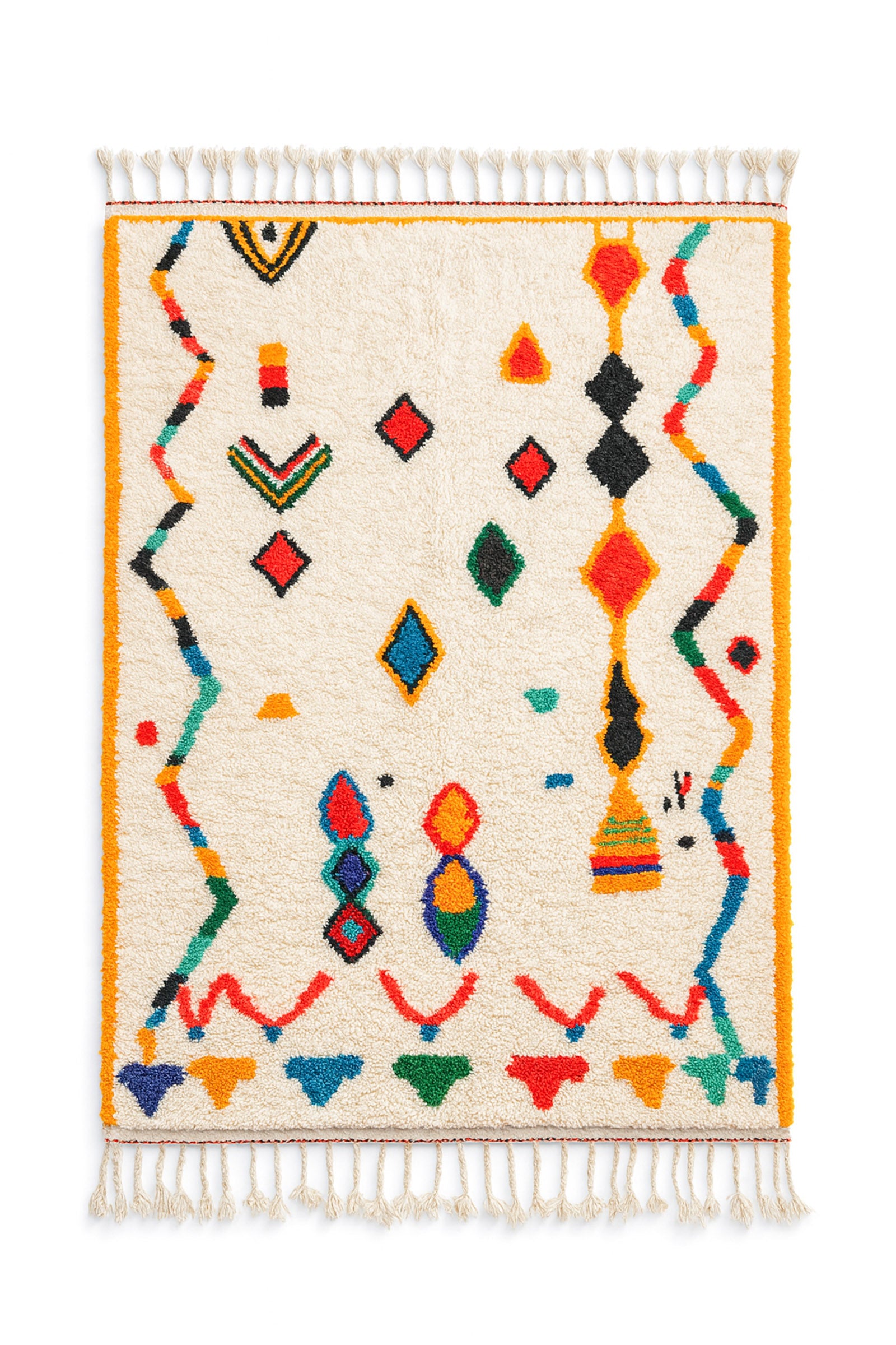 Tapis berbère coloré 150 x 276 cm - n°1622