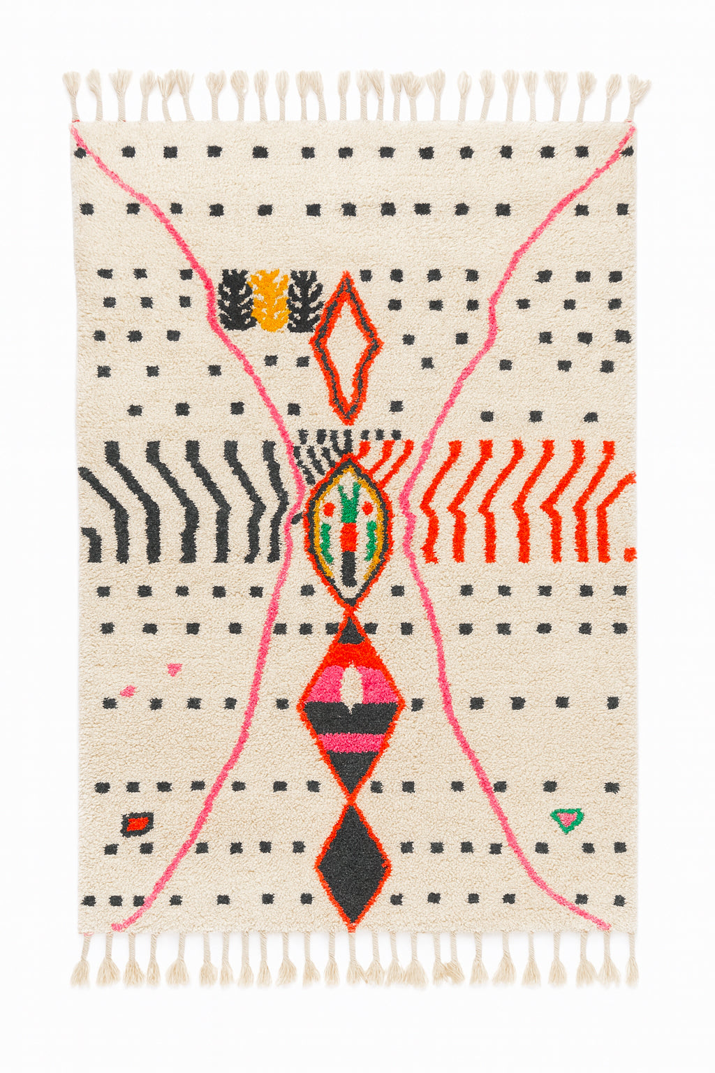 Tapis berbère coloré 154 x 268 cm - n°1715