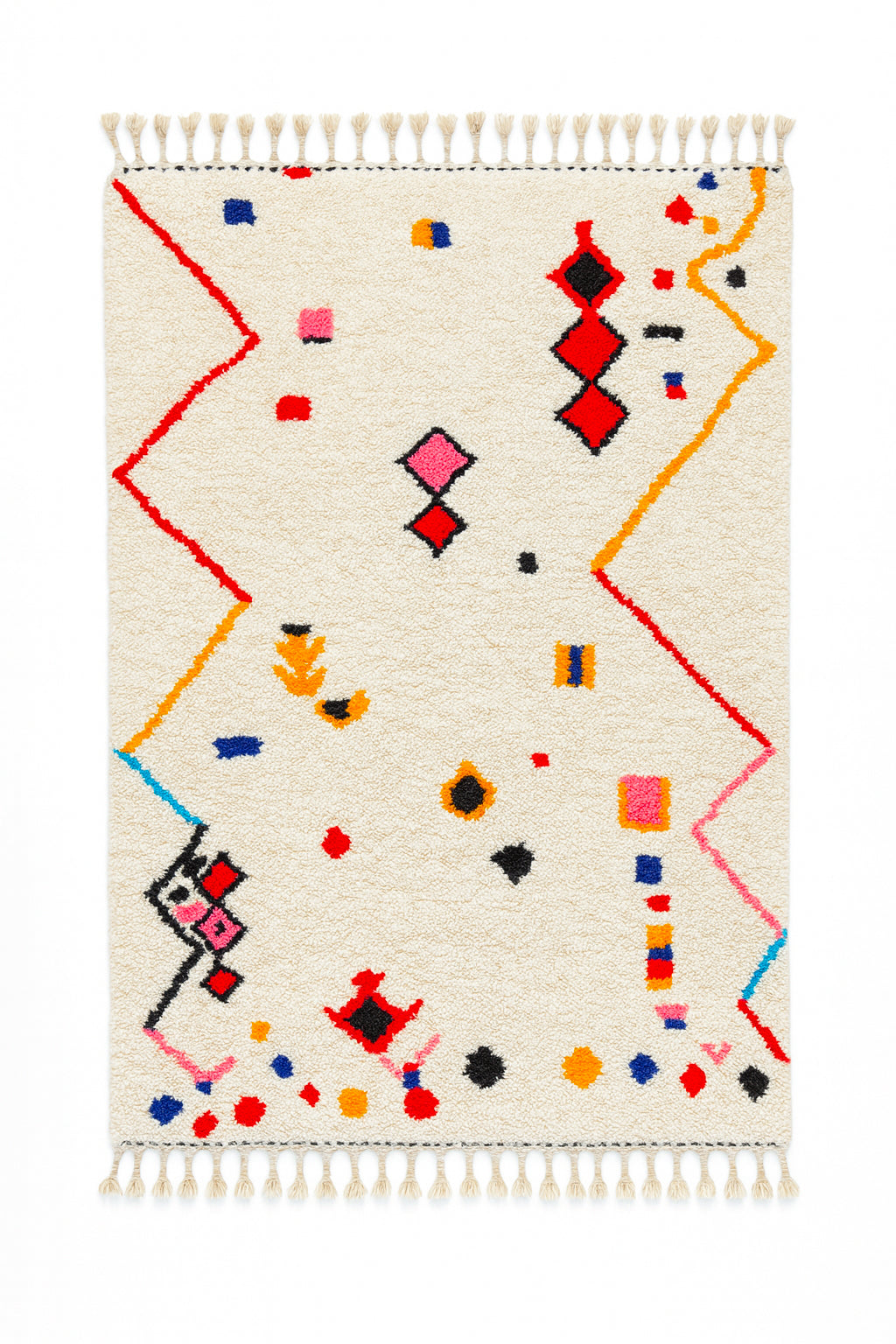 Tapis berbère coloré 147 x 287 cm - n°1816