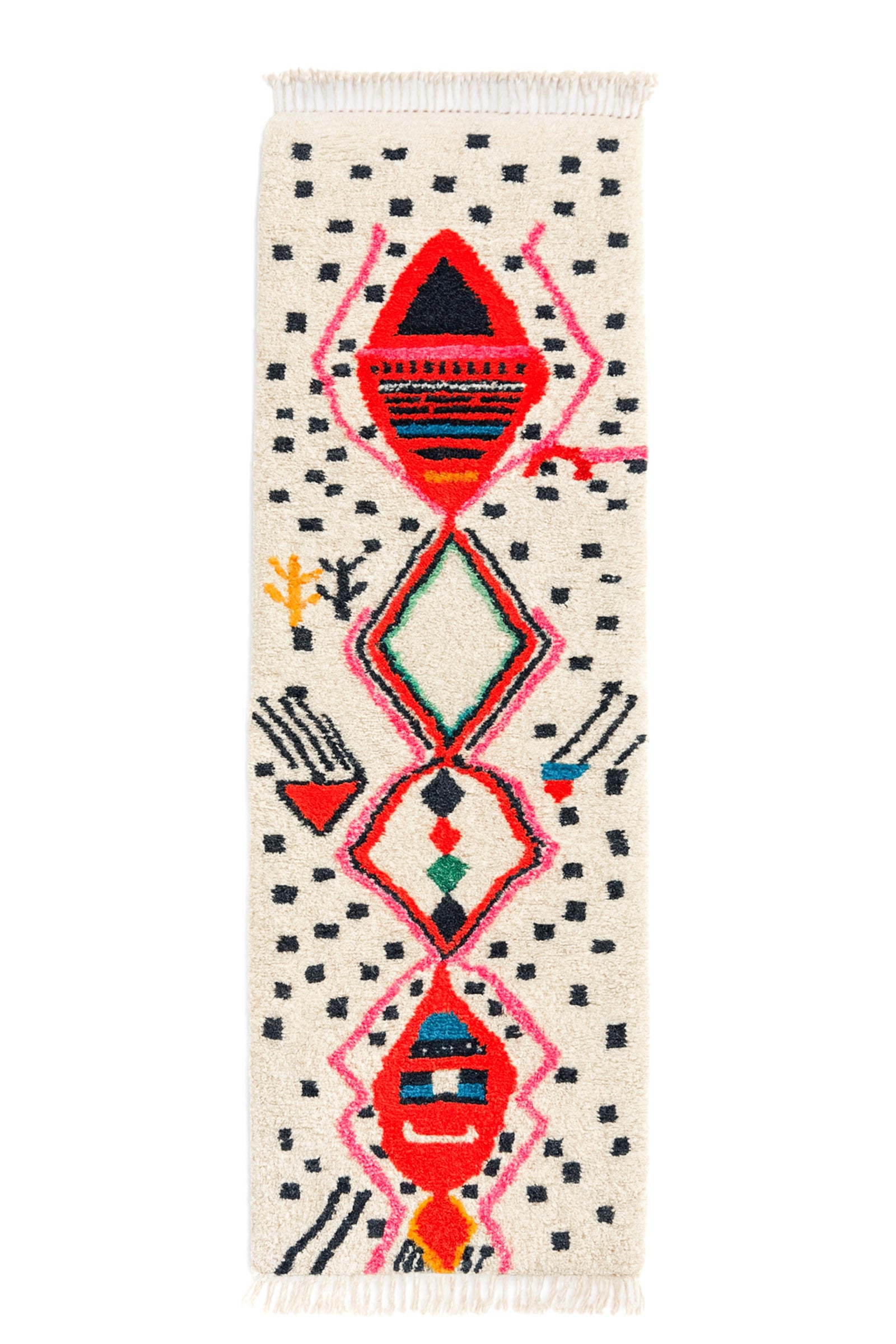 Tapis Berbère de Couloir 94 x 334 cm - n°1898