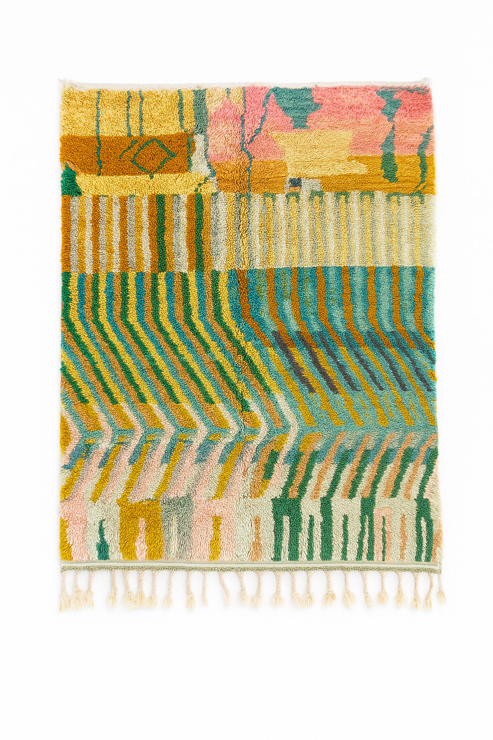 Tapis berbère coloré 160 x 263 cm - n°1908
