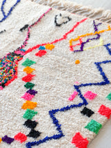 Colorful Berber rug 154 x 253 cm - n°879