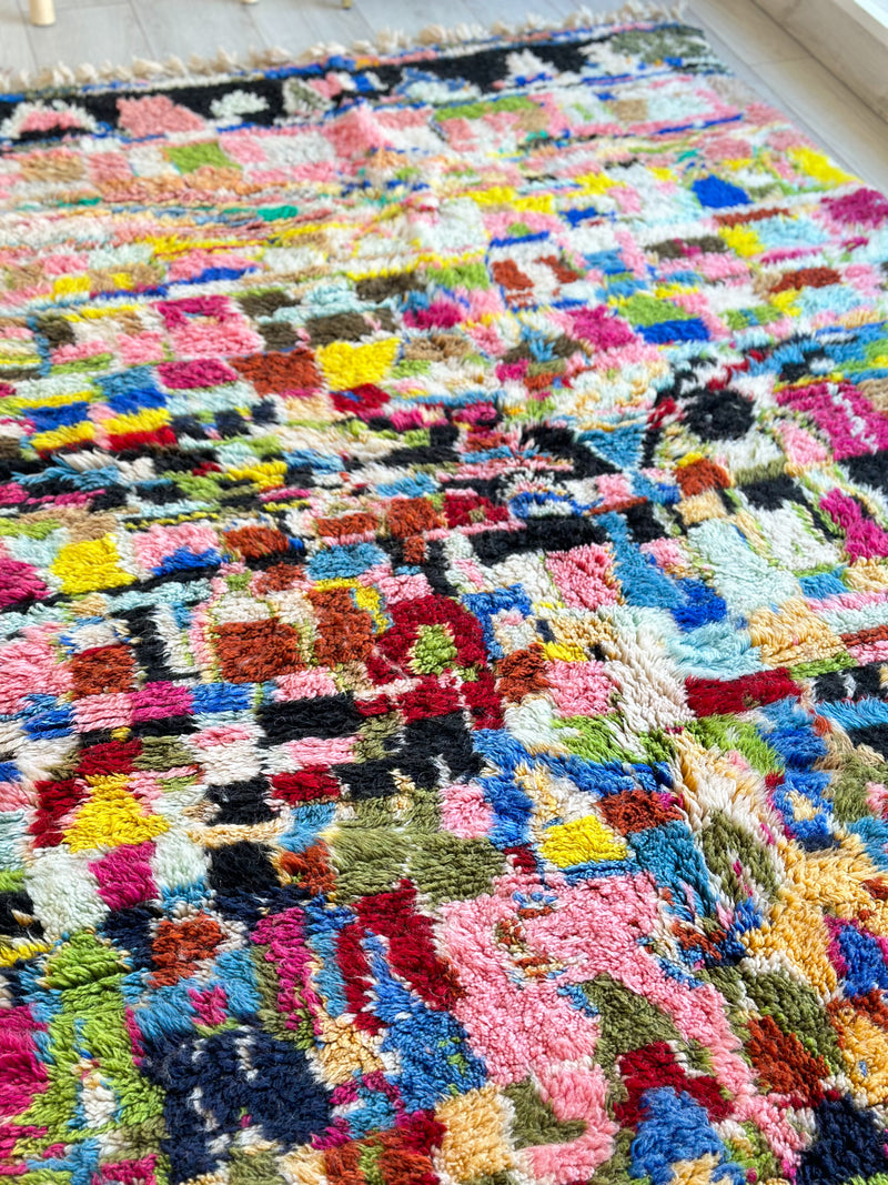 Colorful Berber rug 155 x 265 cm - n°787