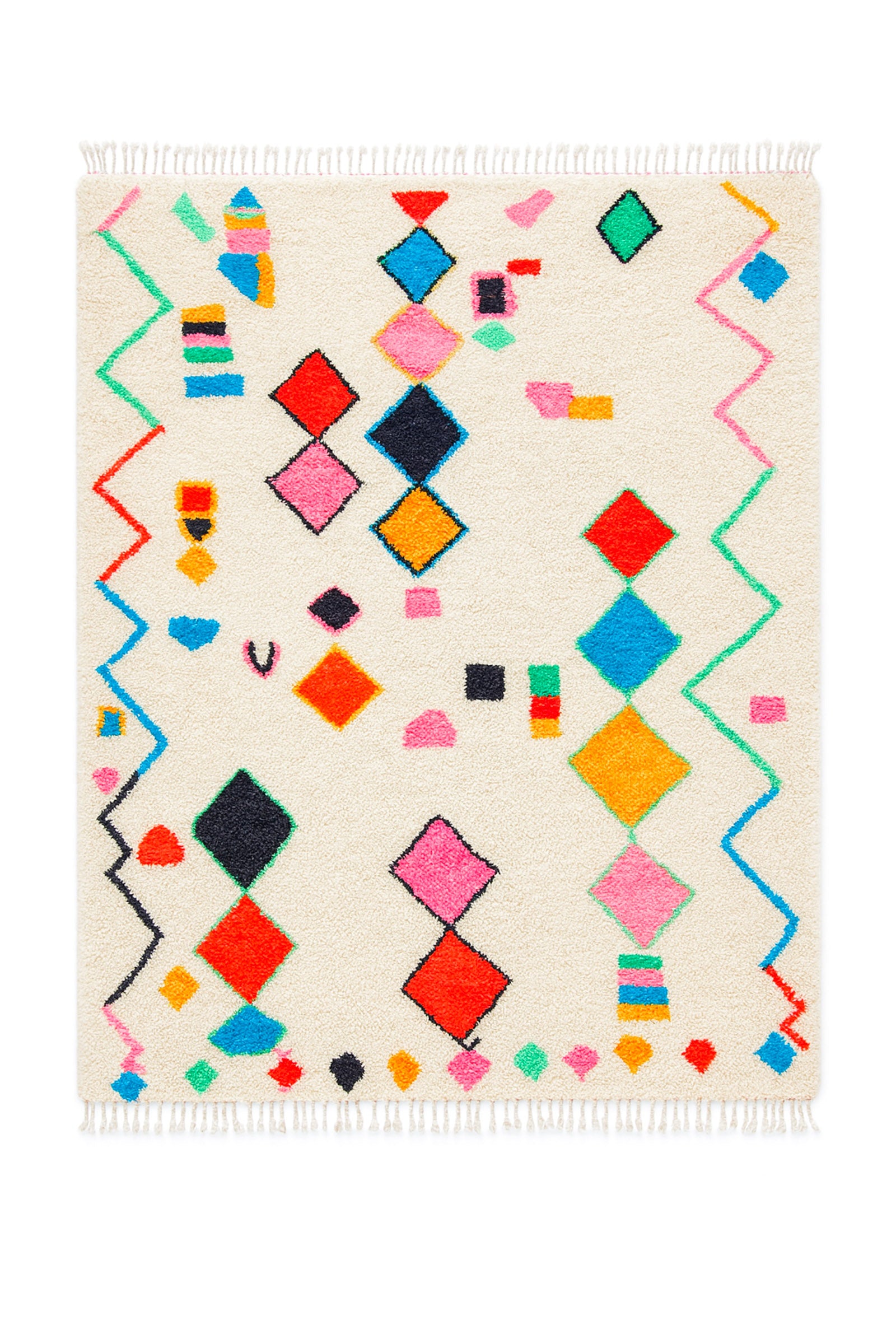 Tapis berbère coloré 207 x 324 cm - n°2185