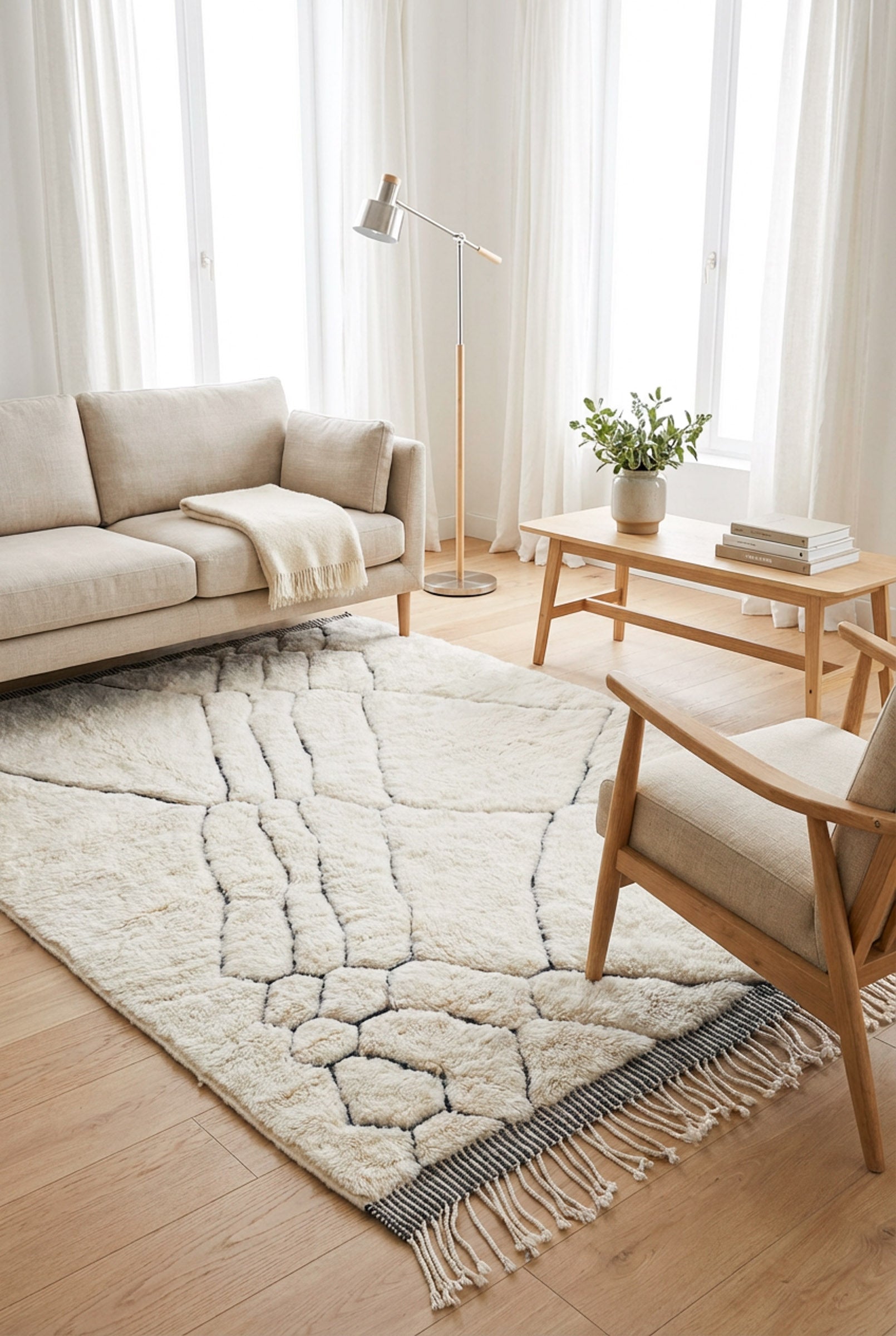 Tapis M'rirt 210 x 316 cm - n°2391