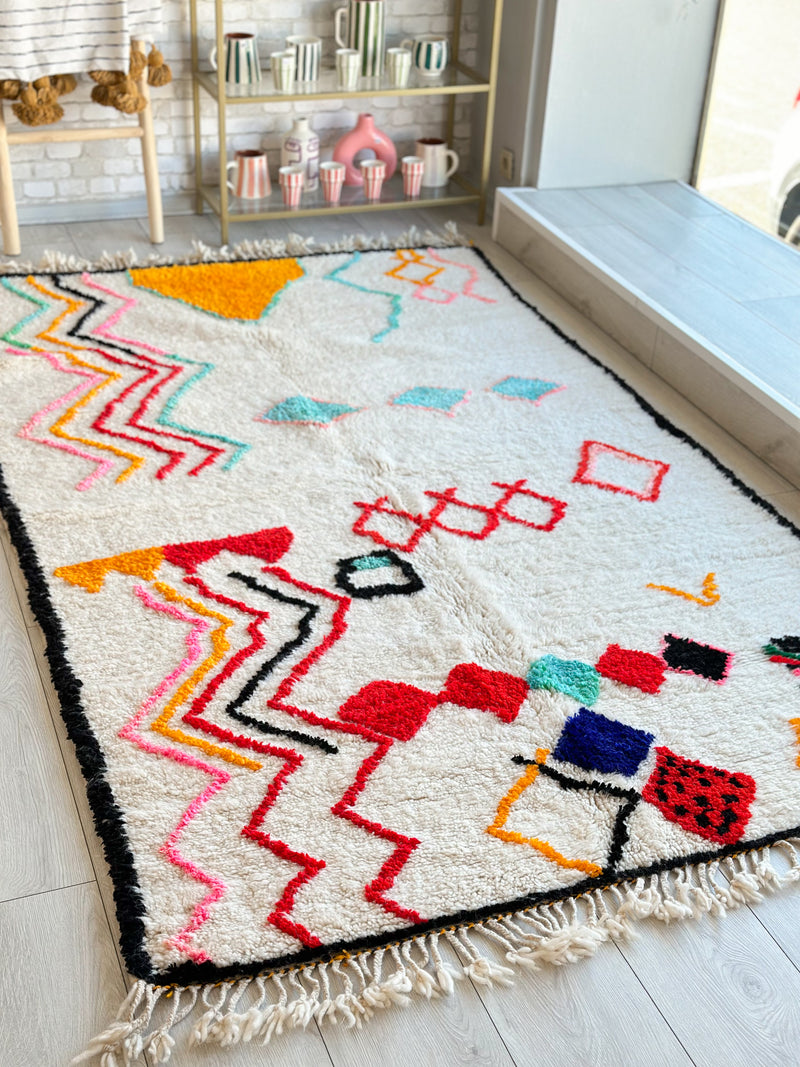 Colorful Berber rug 150 x 270 cm - n°788