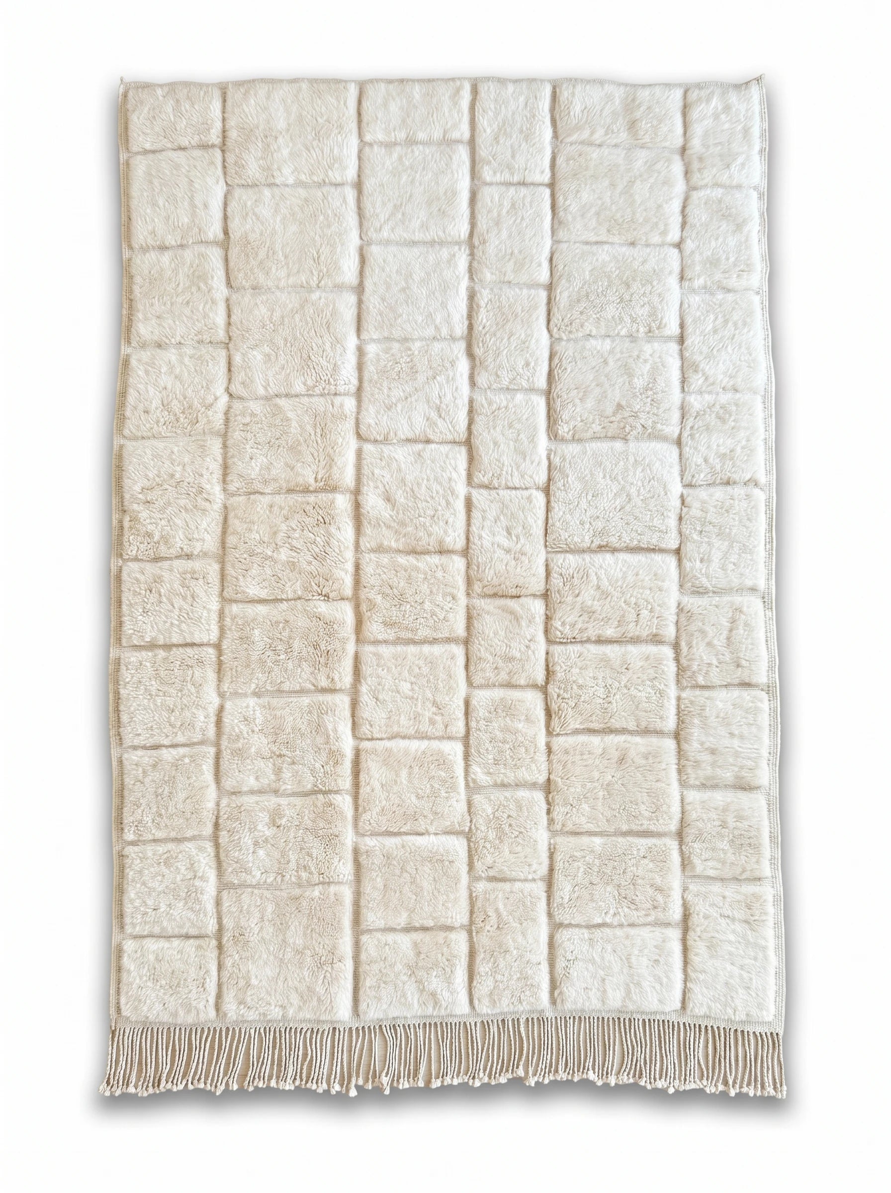 Tapis M'rirt 200 x 325 cm, tapis berbère fait main en laine | Tamazi