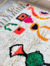 Colorful Berber rug SHAGGY 200 x 330 cm - n°775