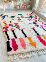 Colorful Berber rug 158 x 260 cm - n°782
