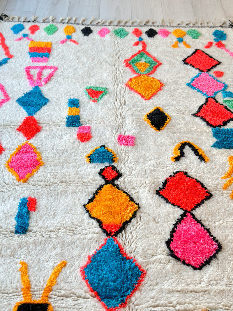 Colorful Berber rug 151 x 250 cm - n°742