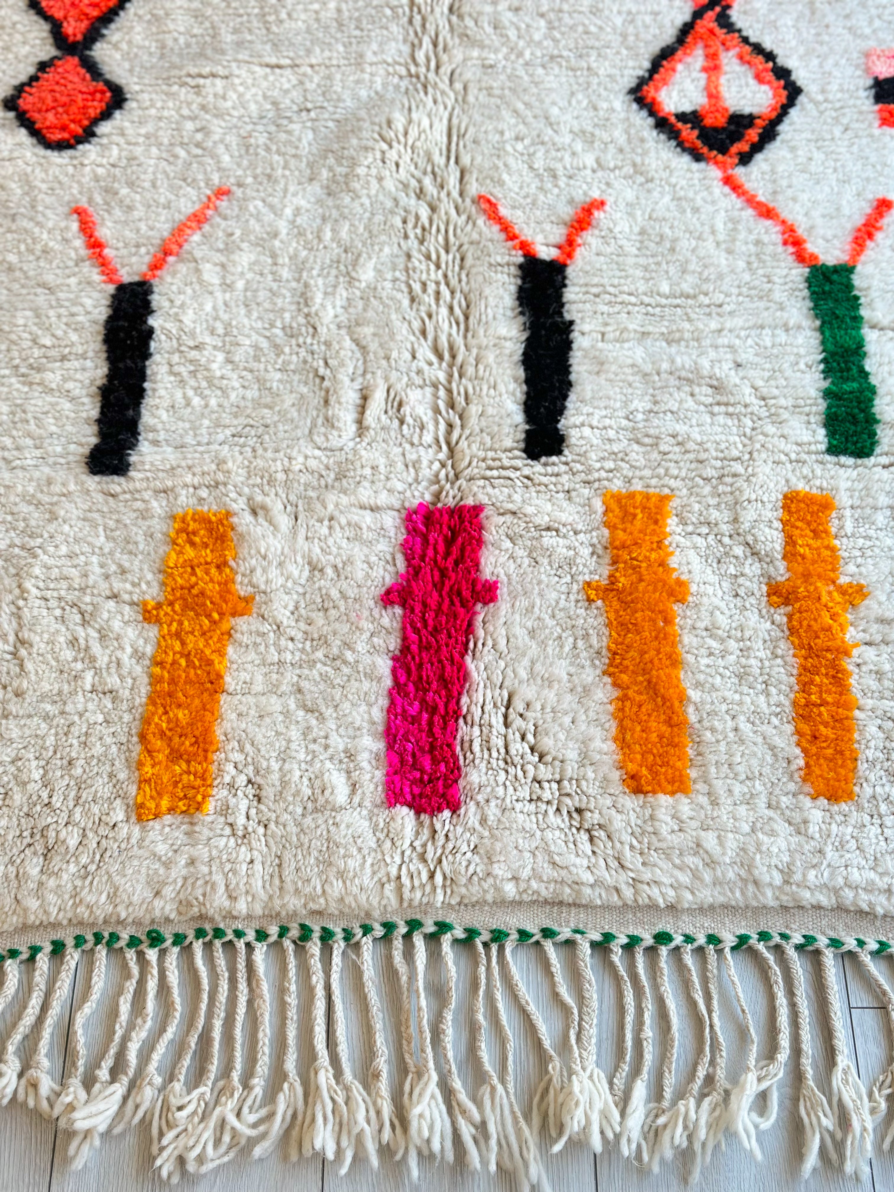 Colorful Berber rug 155 x 255 cm - n°771