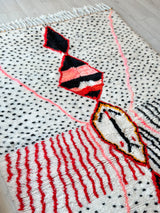 Colorful Berber rug 140 x 260 cm - n°691