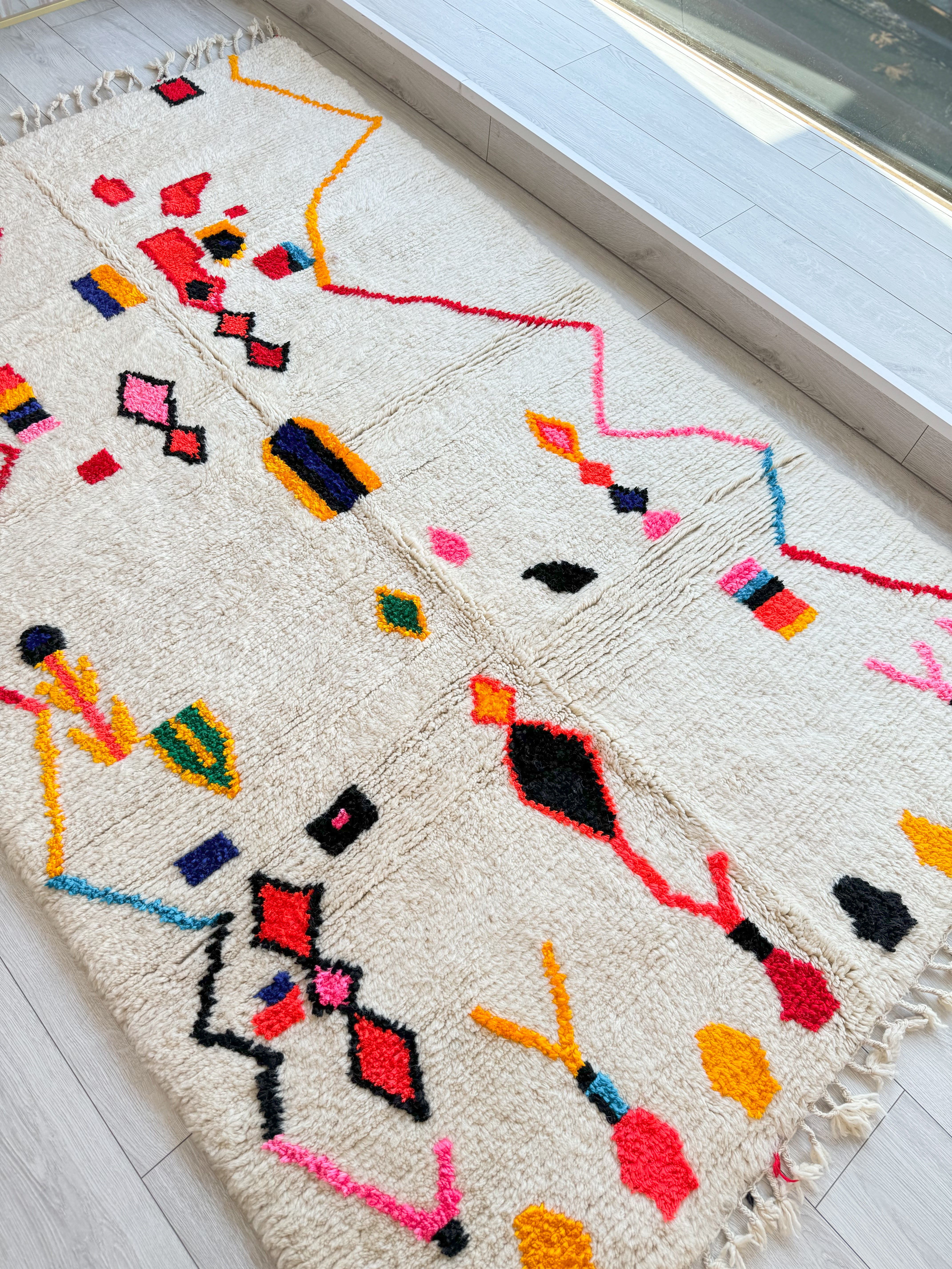 Colorful Berber Rug 164 x 273 cm / 5.4 x 9.0 ft - n°1414