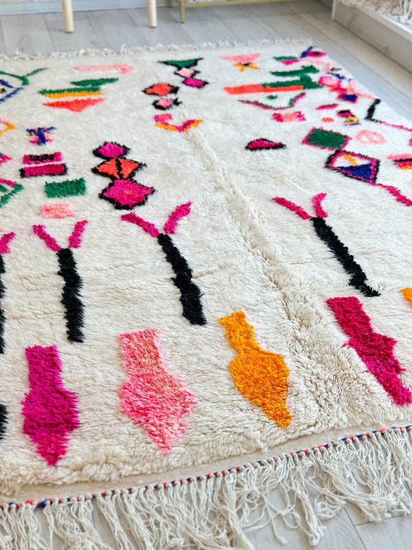Tapis berbère coloré 156 x 260 cm - n°597